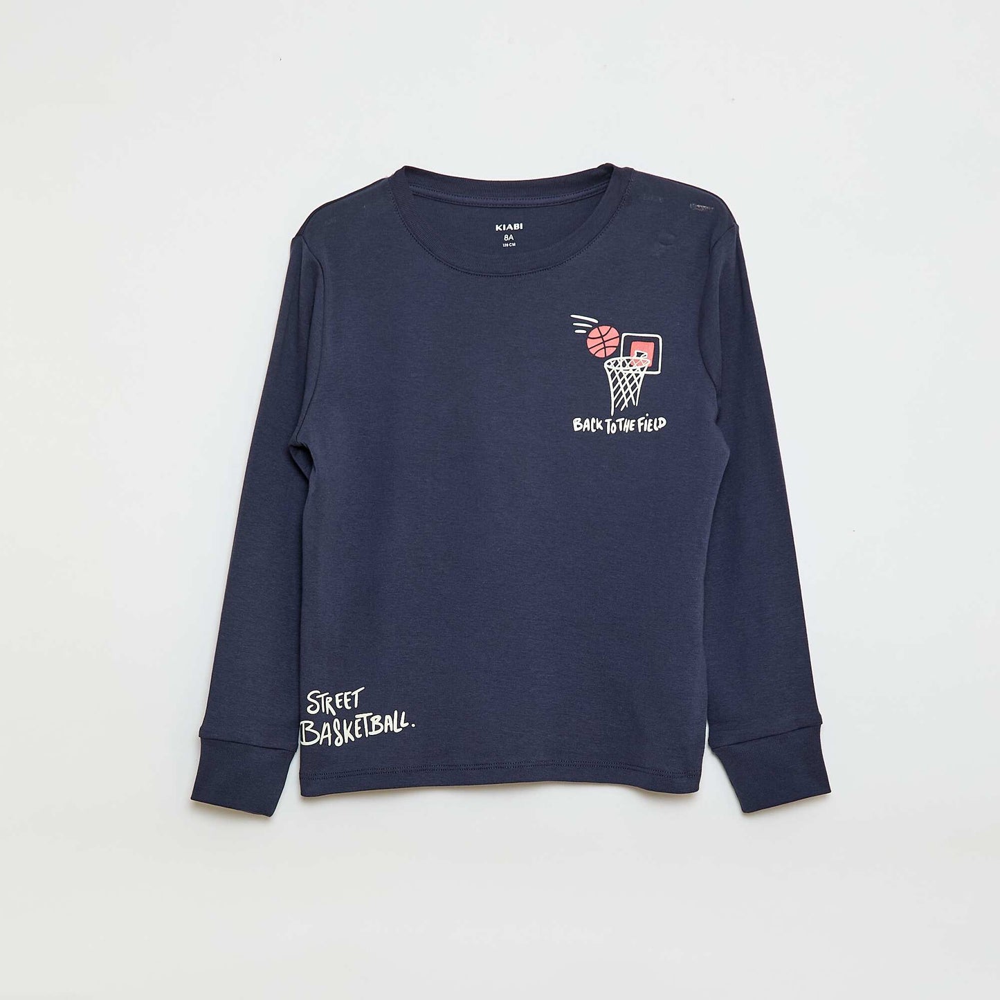 Ensemble pyjama long imprimé - 2 pièces BLEU