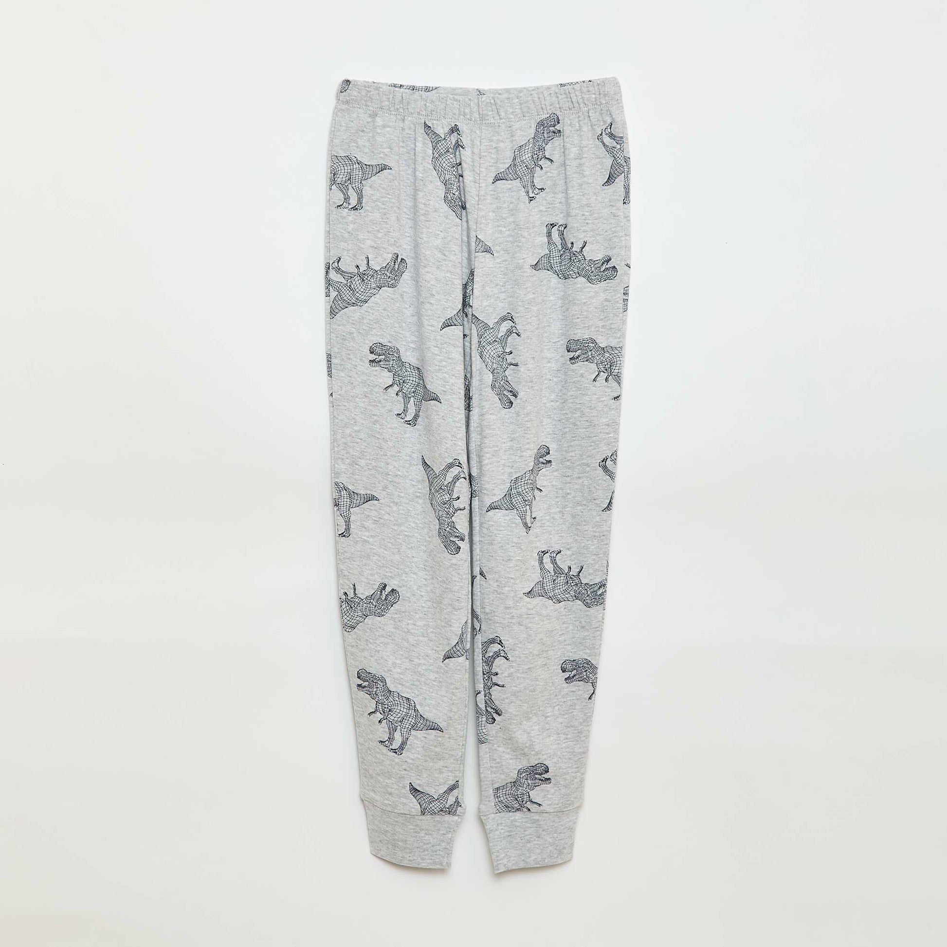 Ensemble pyjama long imprimé - 2 pièces VERT