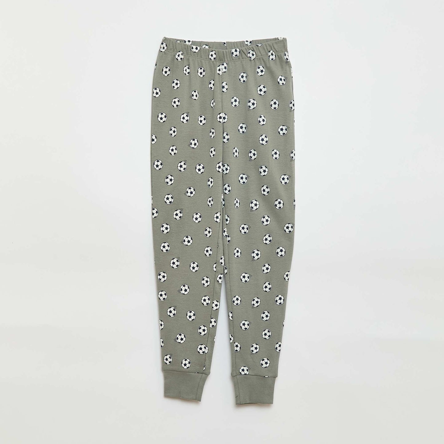 Ensemble pyjama long imprimé - 2 pièces GRIS
