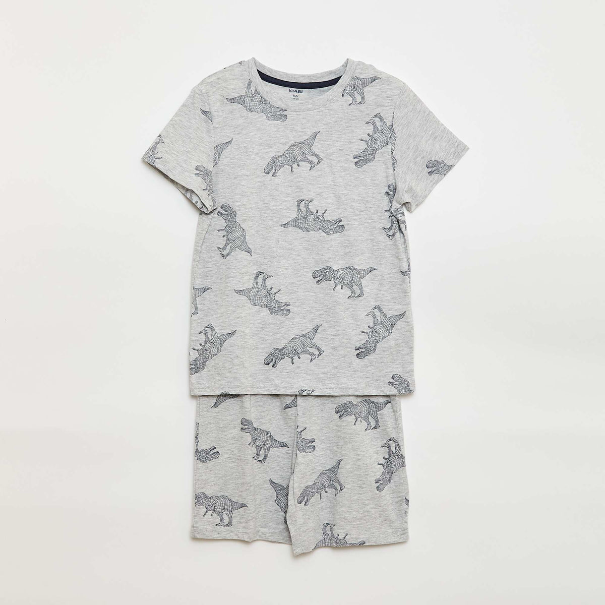 Ensemble pyjama court short + t-shirt - 2 pièces VERT