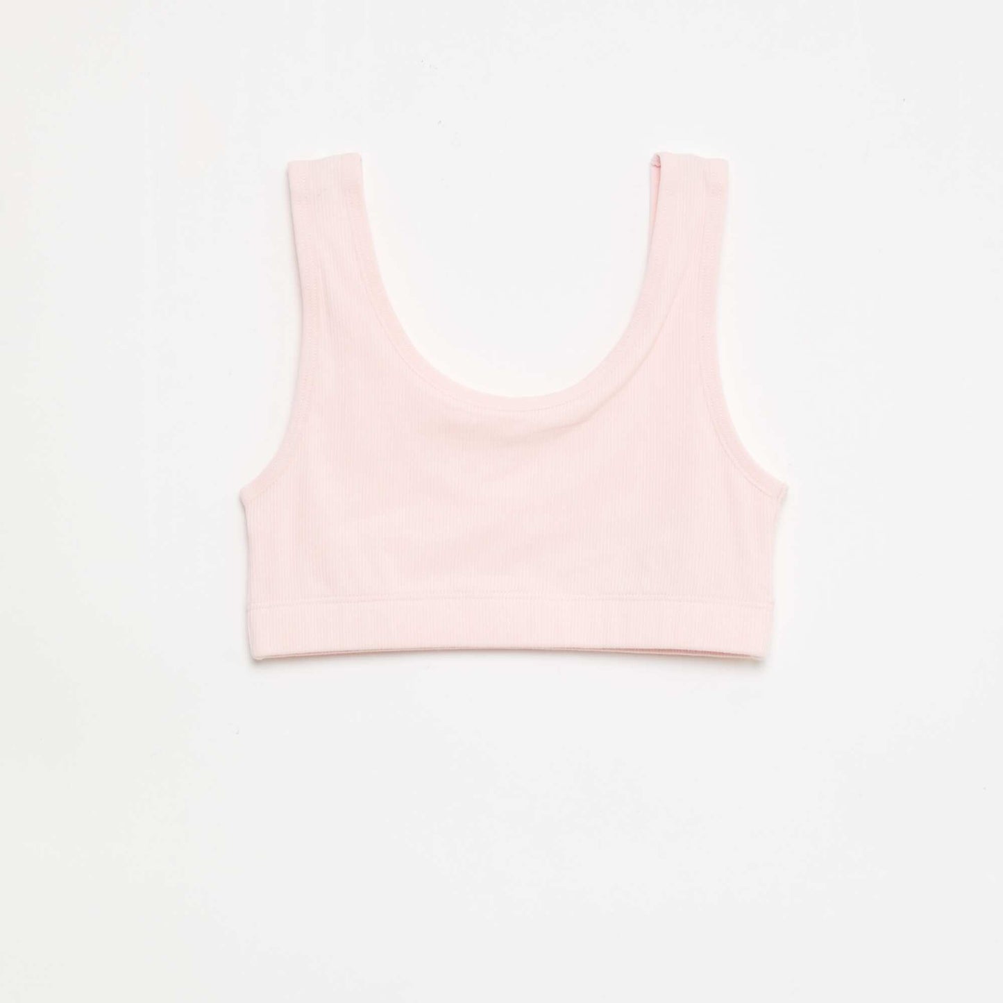 Lot de brassière en maille côtelée GRIS