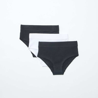 Lot de 3 shorties NOIR