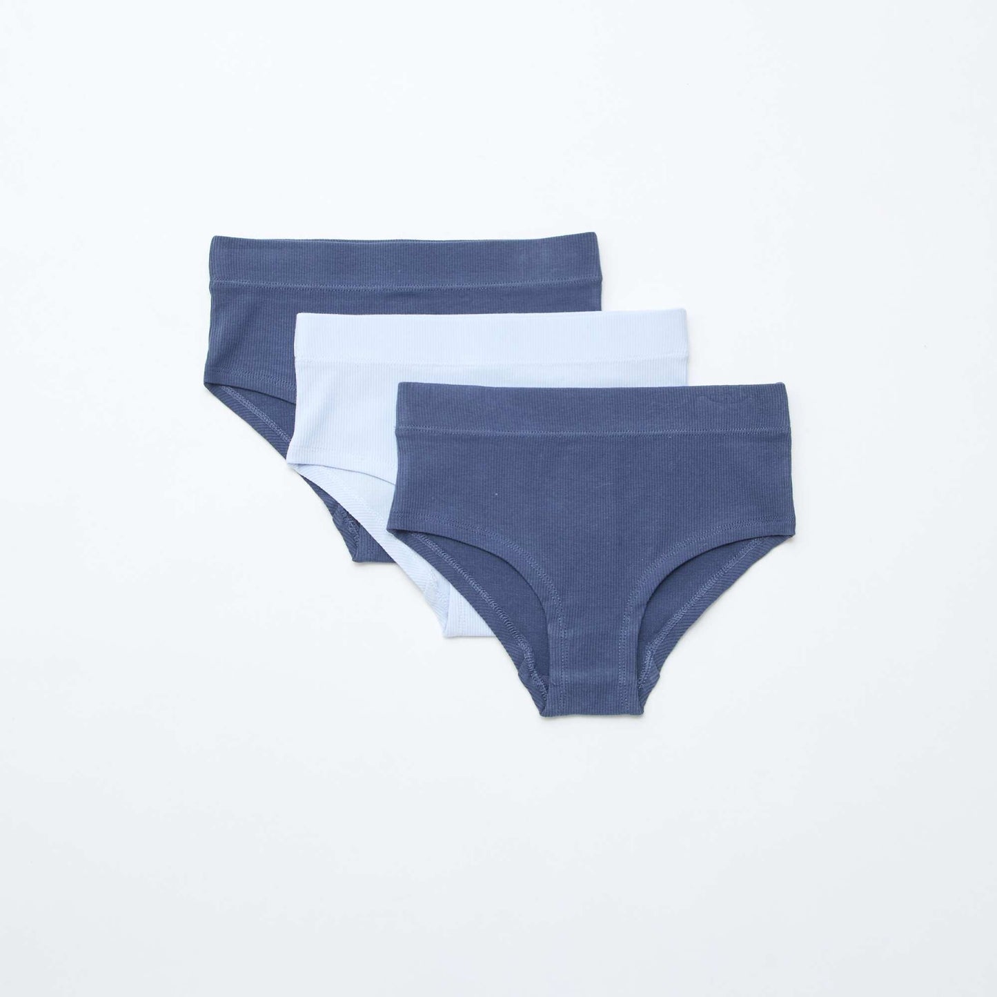 Lot de 3 shorties BLEU