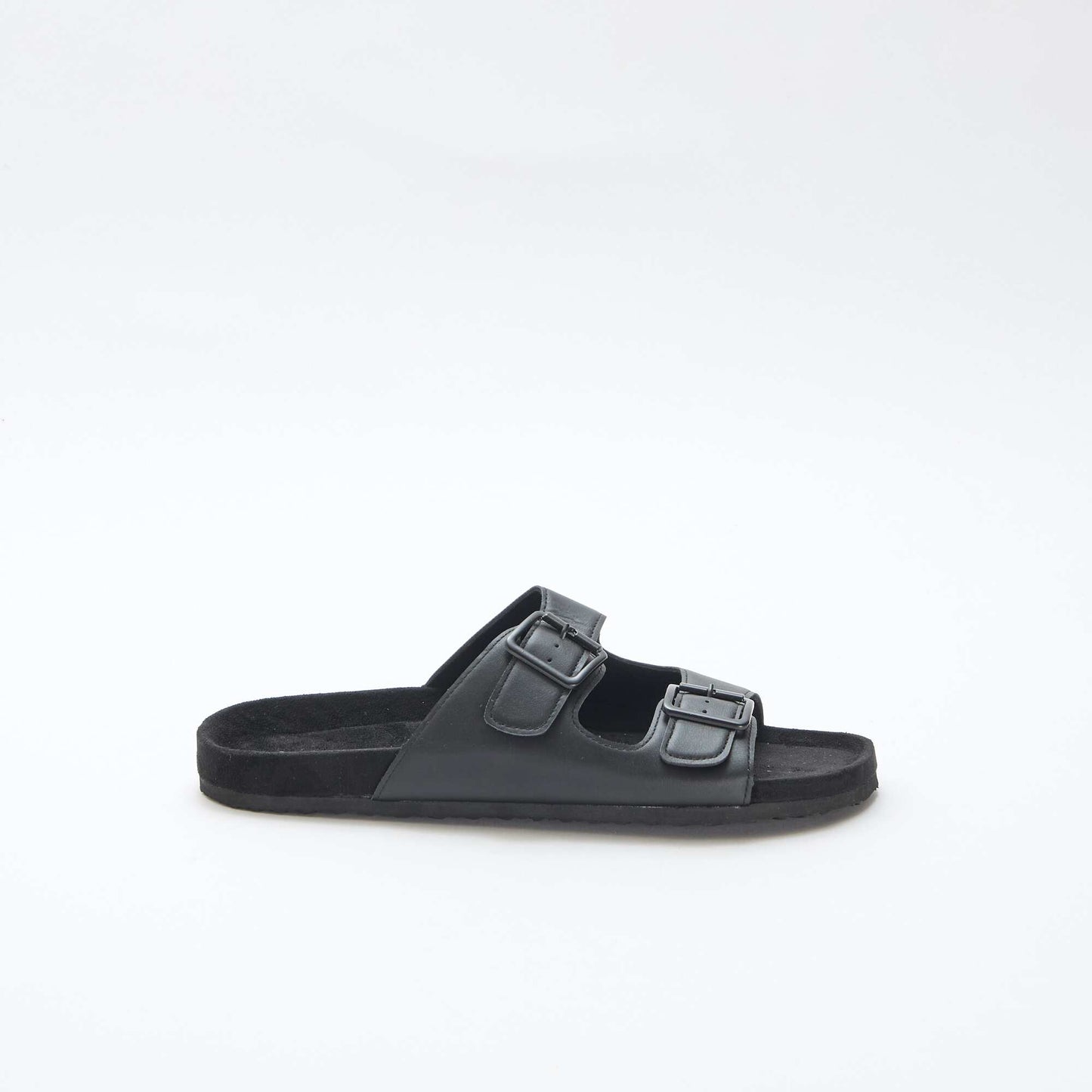 Mules double brides NOIR