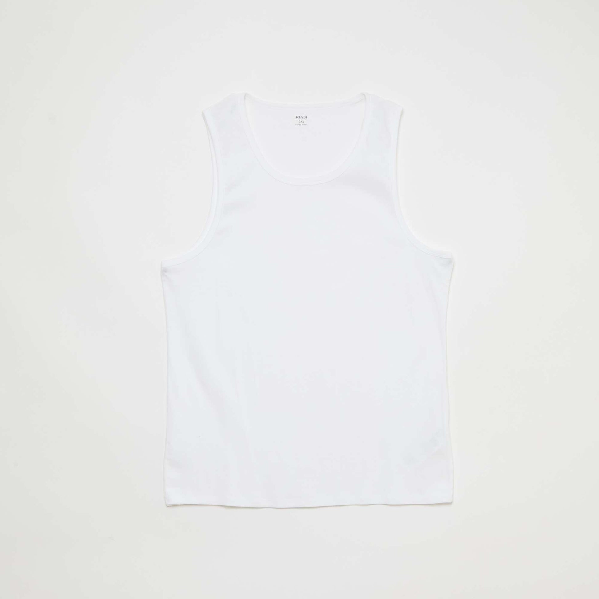 Lot de débardeur en maille jersey BLANC
