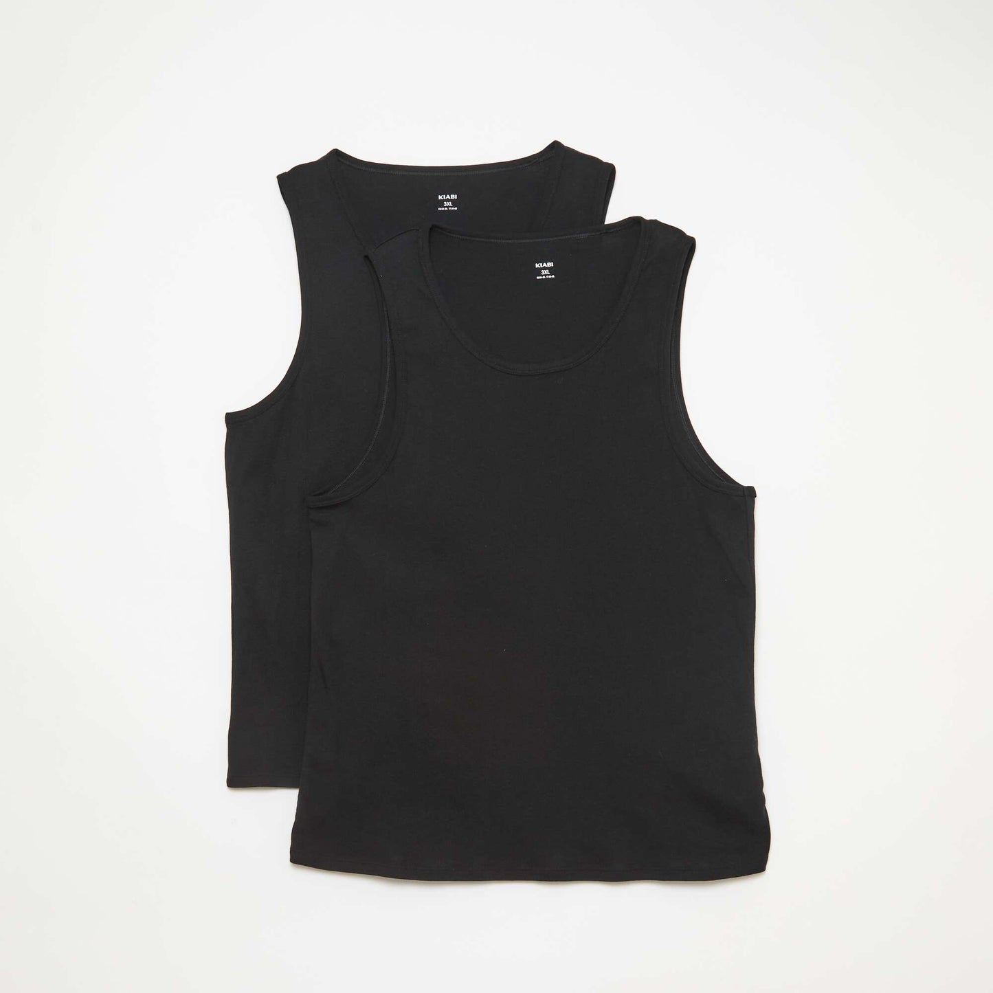 Lot de débardeur en maille jersey NOIR