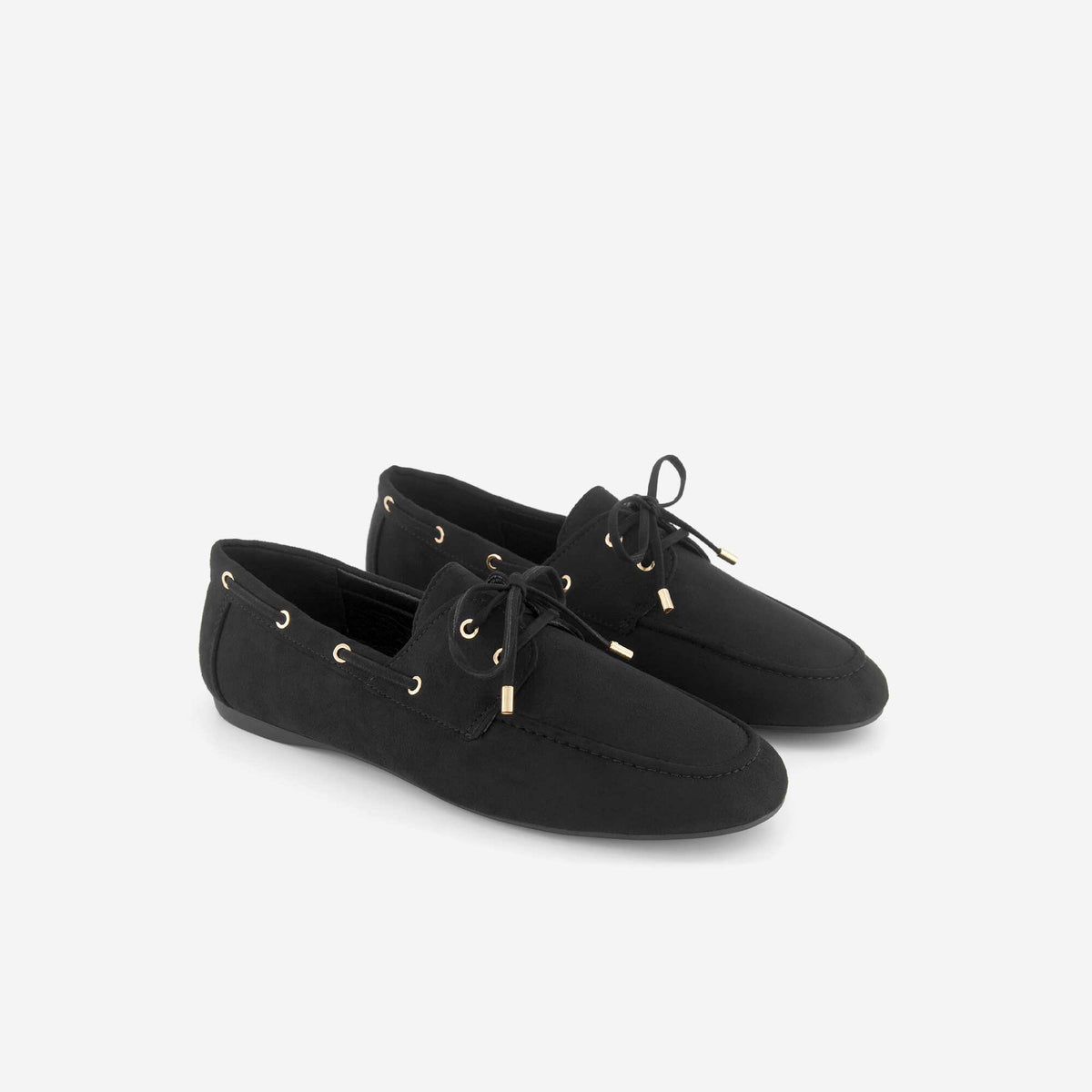 Mocassins à lacets NOIR