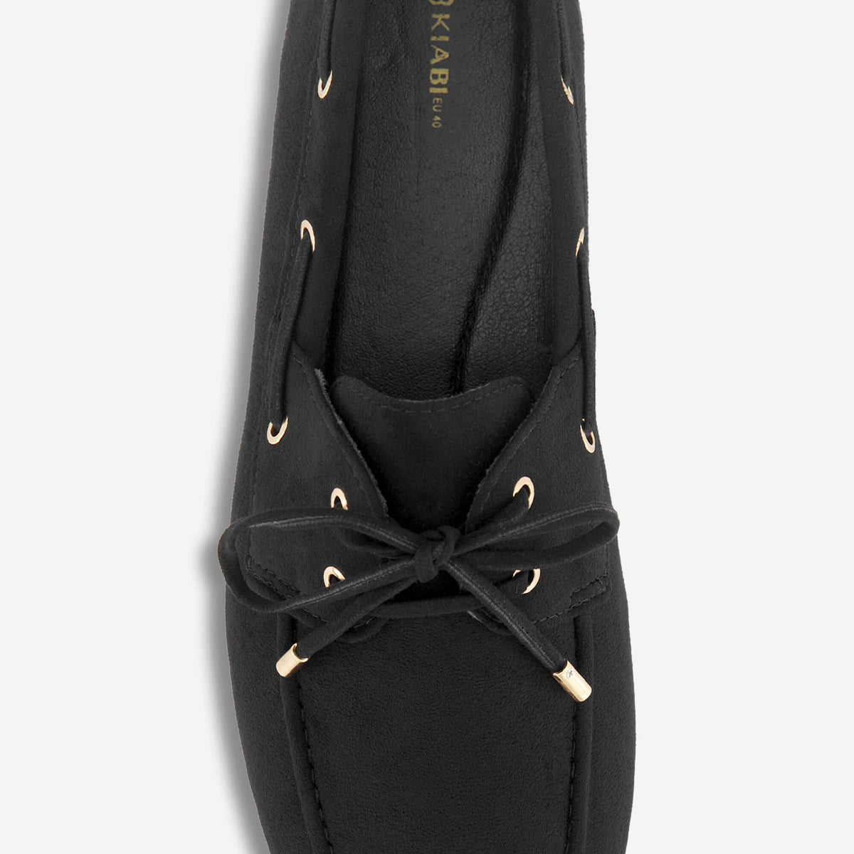 Mocassins à lacets NOIR