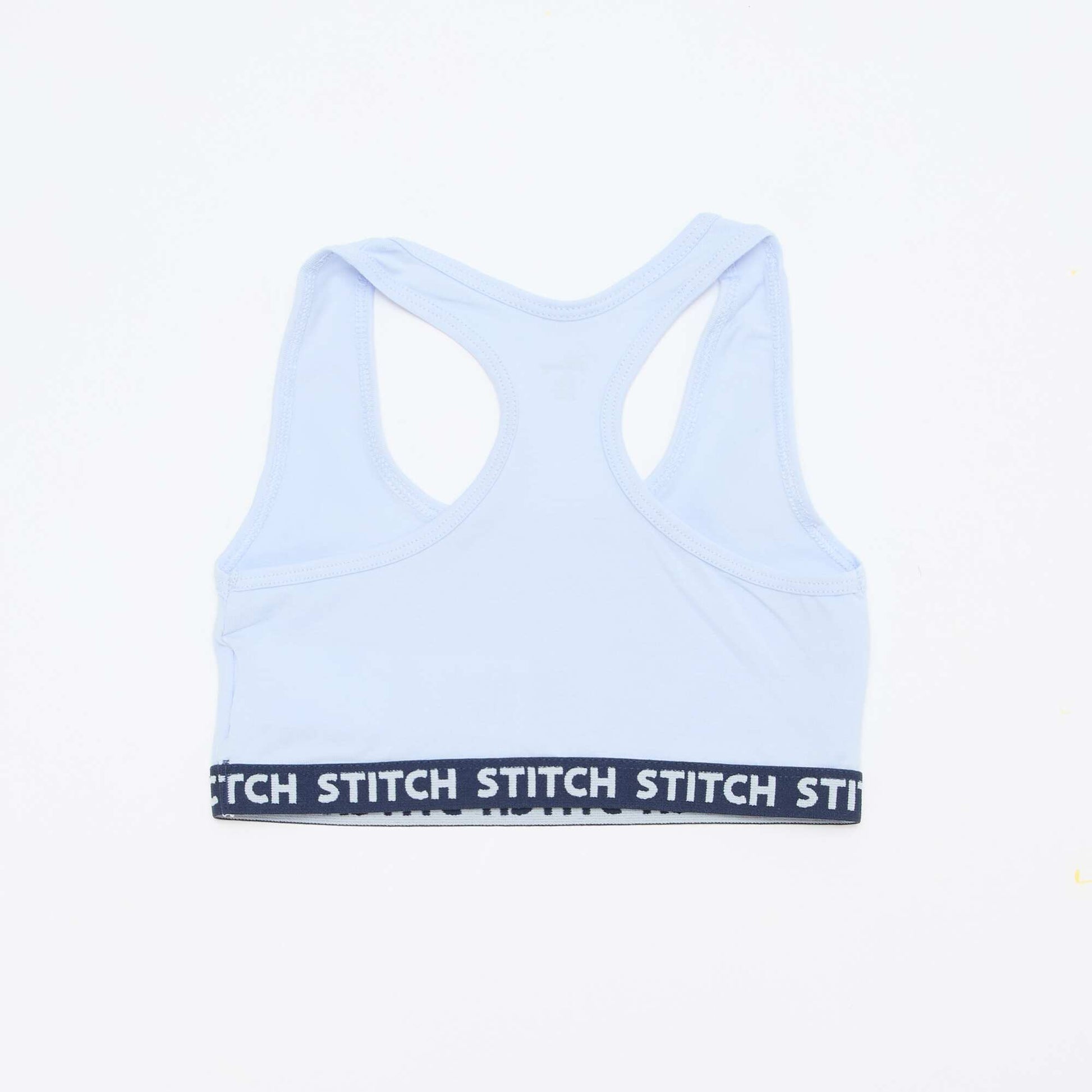 Lot de 2 brassières 'Stitch' BLEU