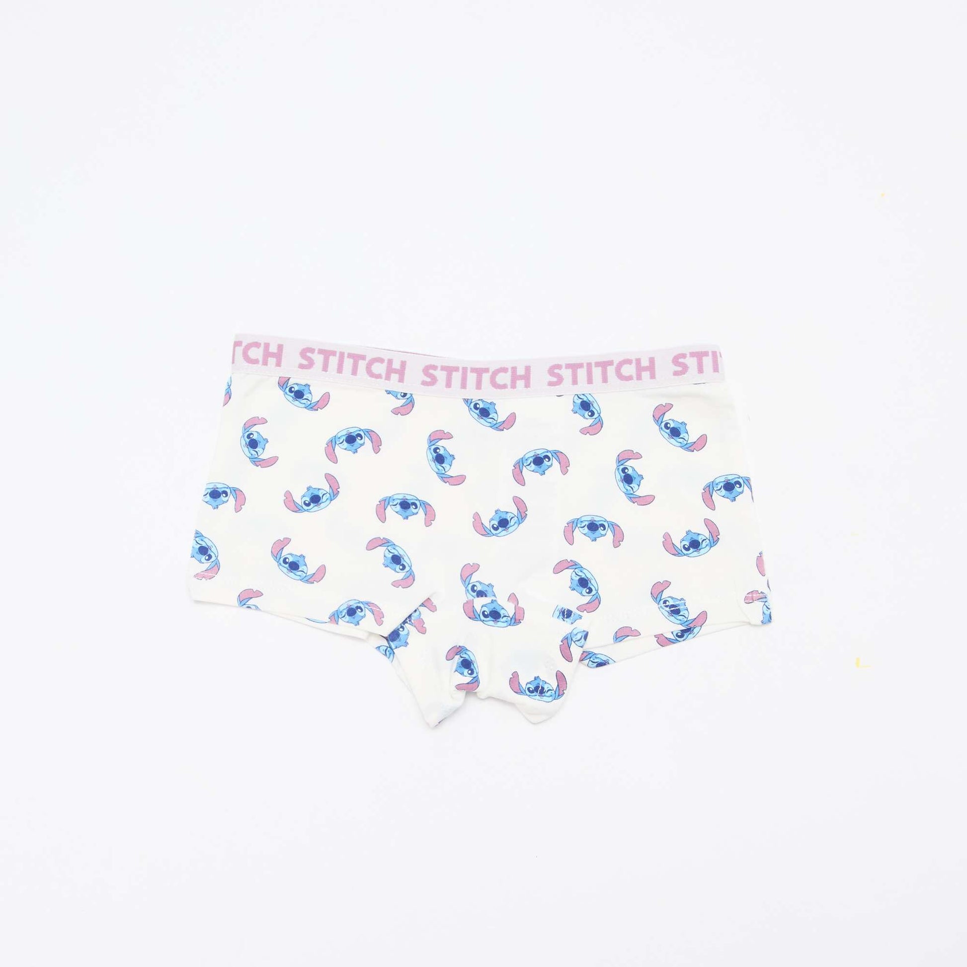 Lot de 2 shortys 'Stitch' BLEU