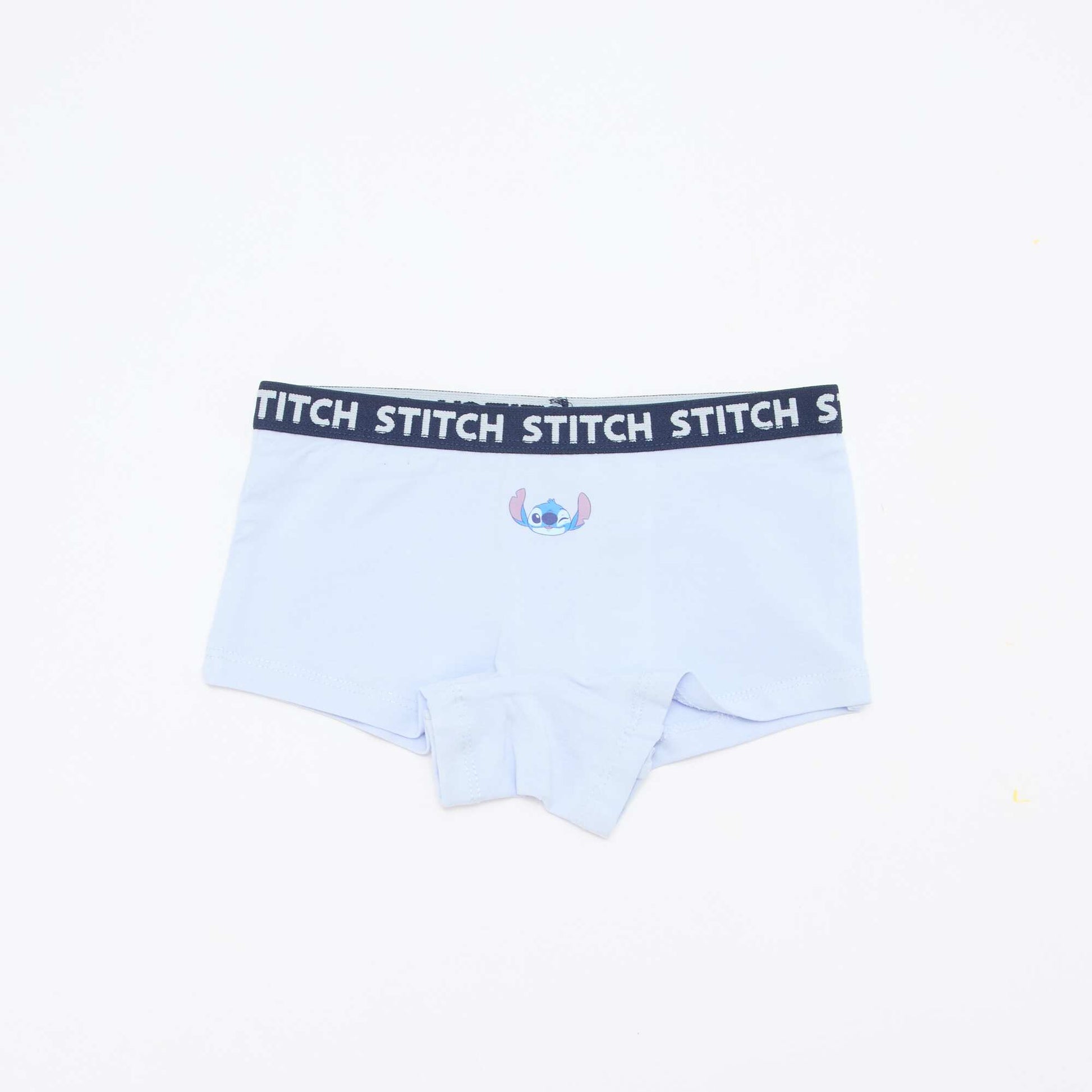 Lot de 2 shortys 'Stitch' BLEU