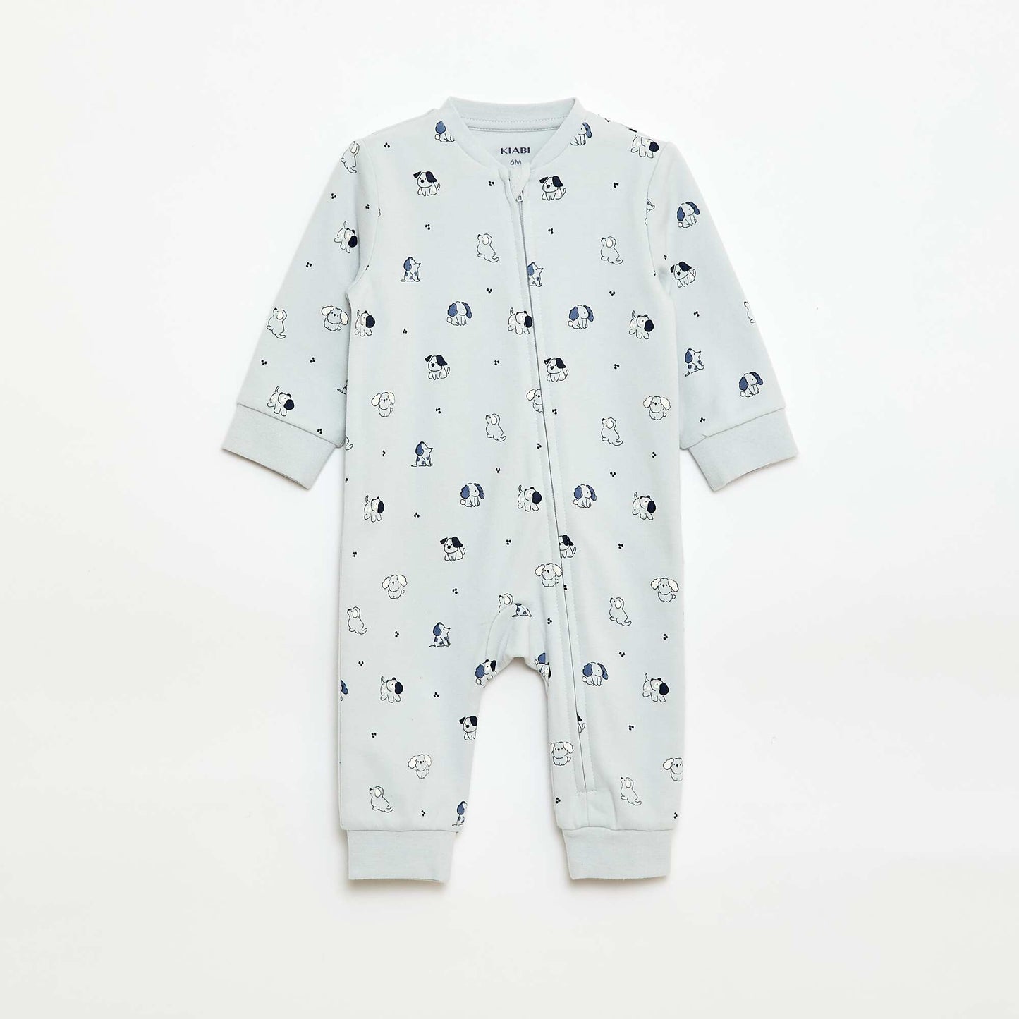 Ensemble dors-bien + gilet matelassé BLEU