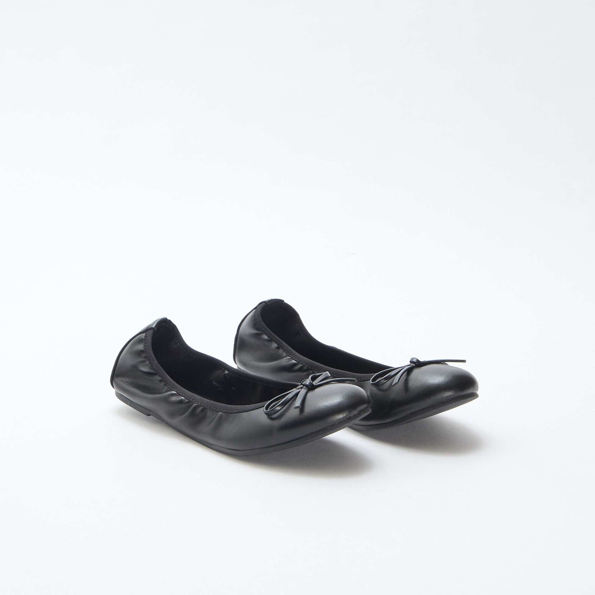 Ballerines plates unie NOIR