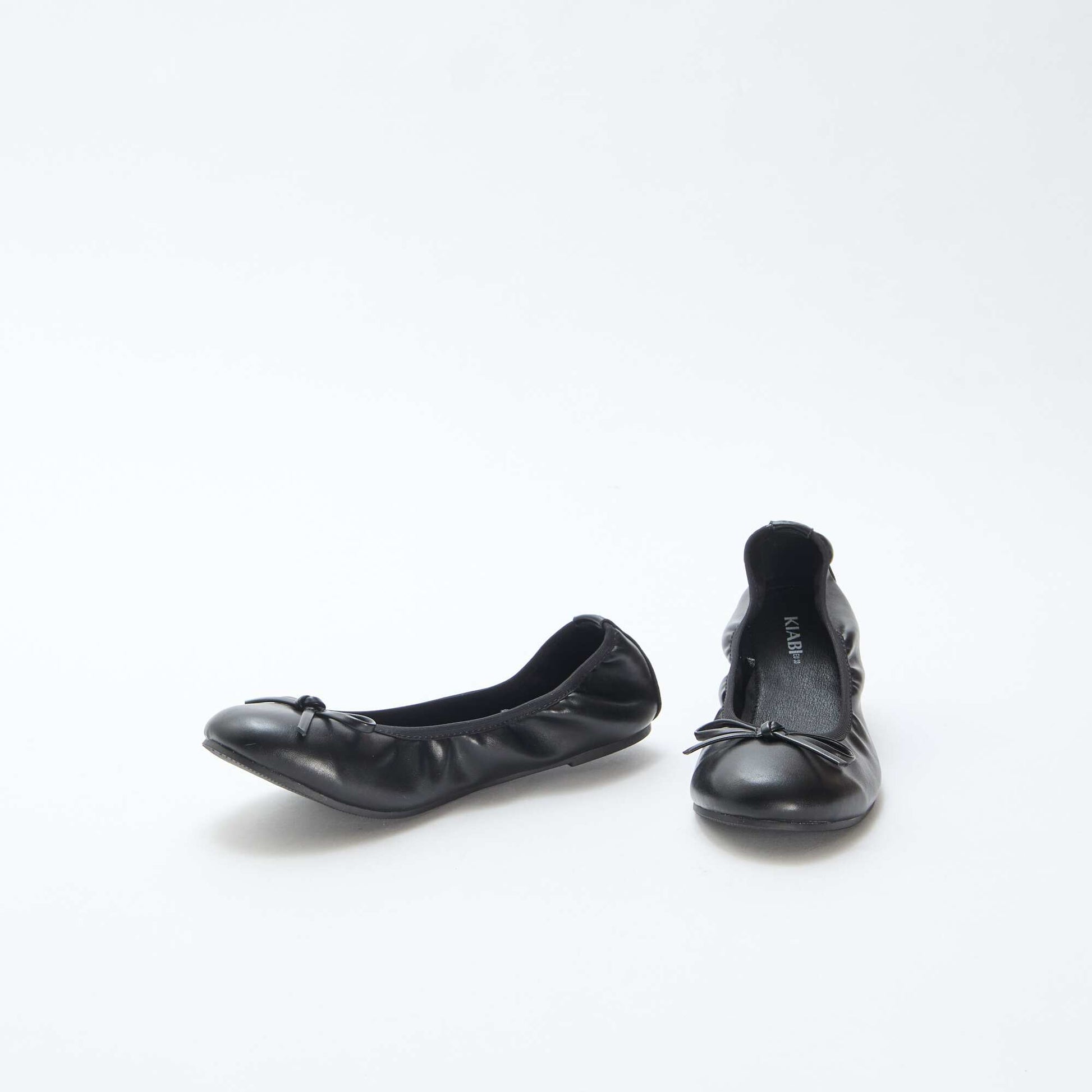 Ballerines plates unie NOIR