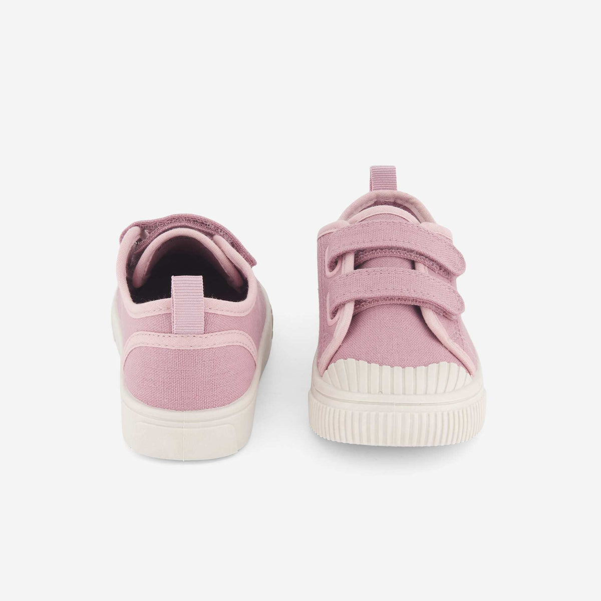 Baskets en toile imprimé damiers ROSE