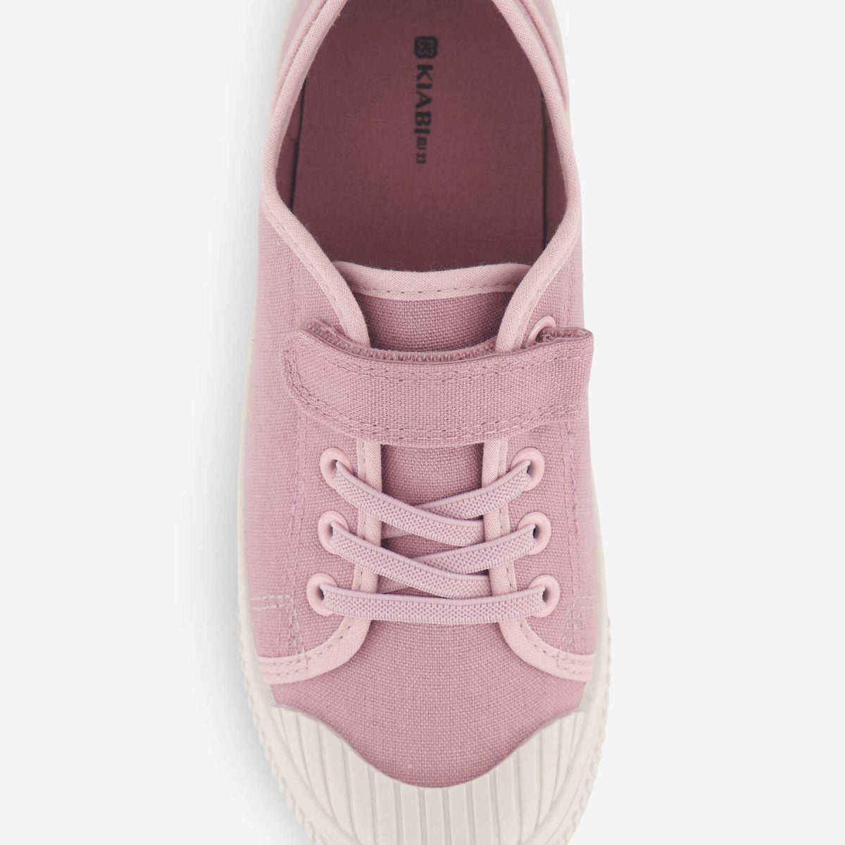 Baskets en toile imprimé damiers ROSE