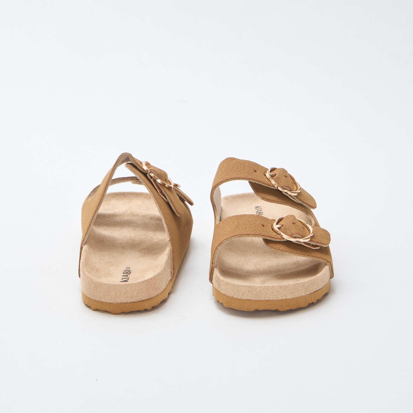 Mules double bride MARRON
