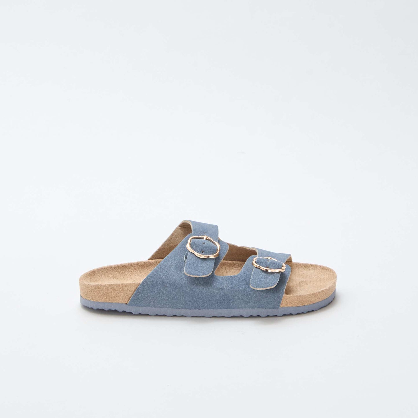 Mules double bride BLEU