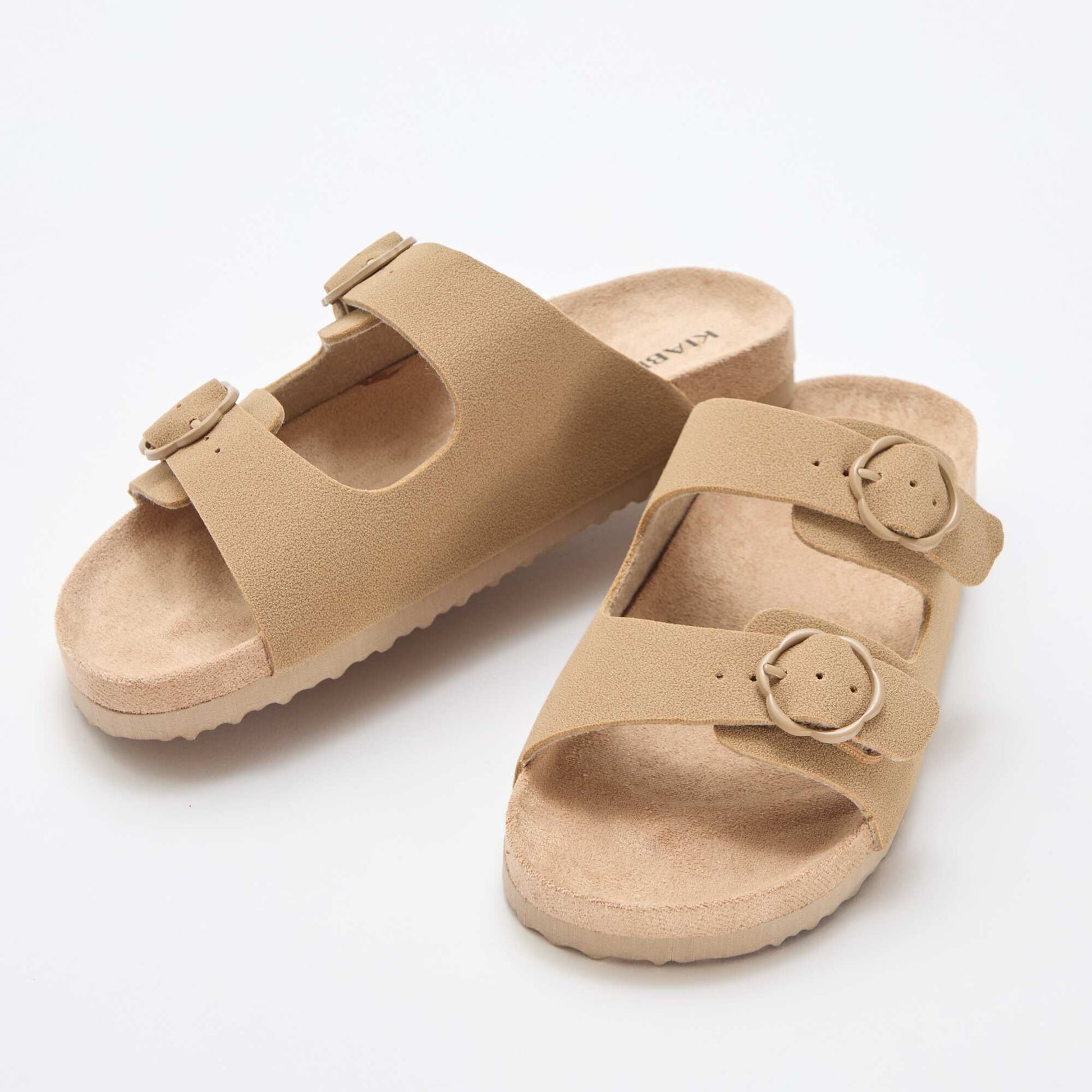 Mules double bride BEIGE