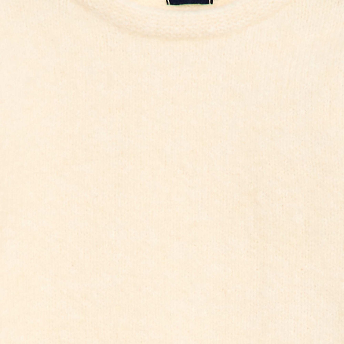 Pull chaud avec manches ballons BLANC