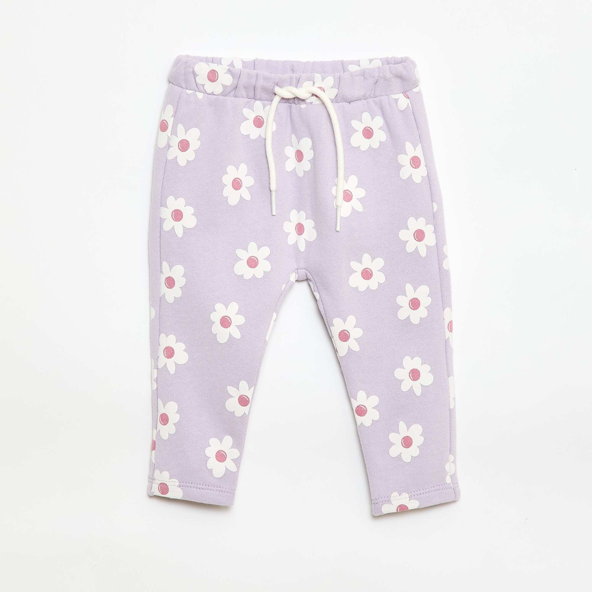 Pantalon jogging à motif VIOLET