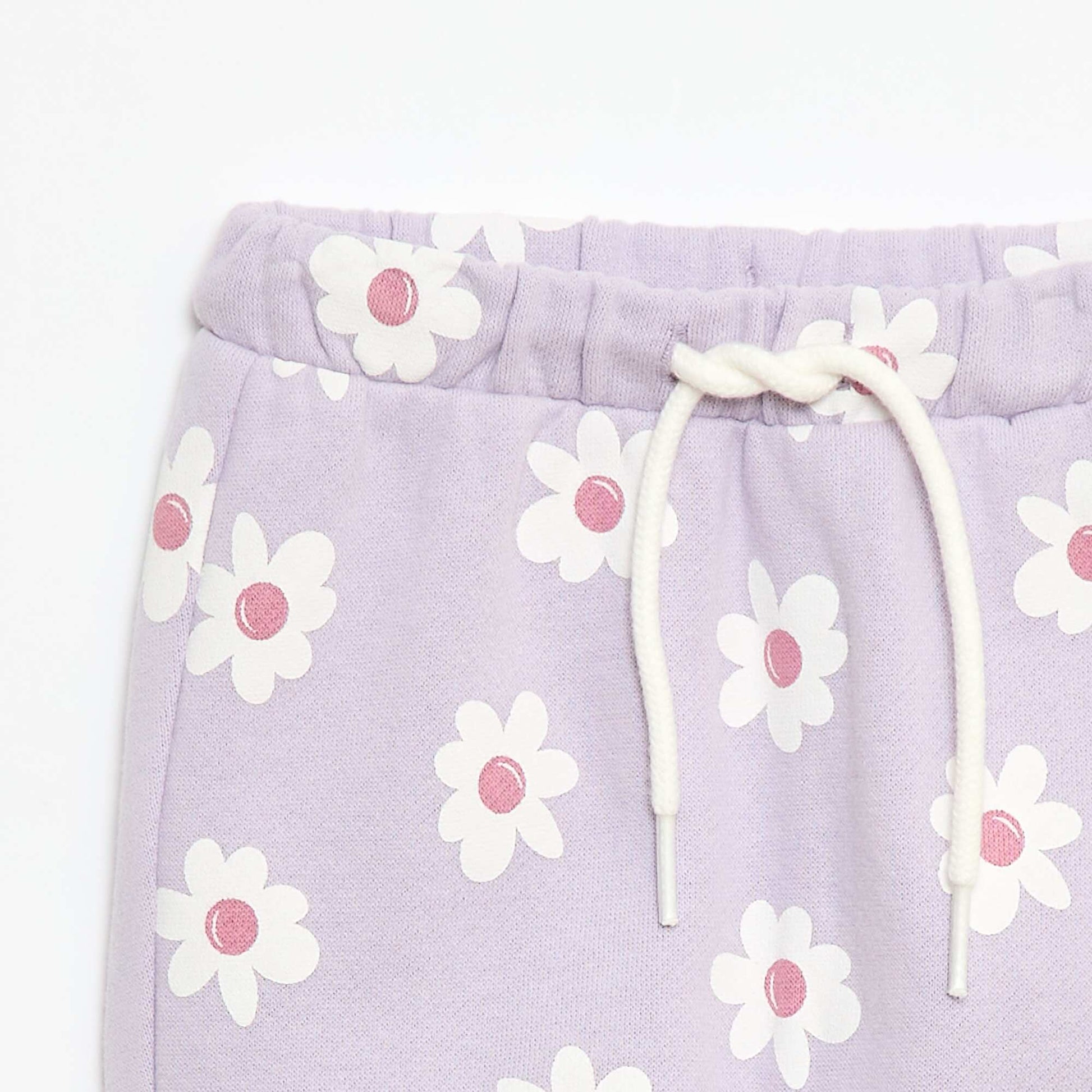 Pantalon jogging à motif VIOLET
