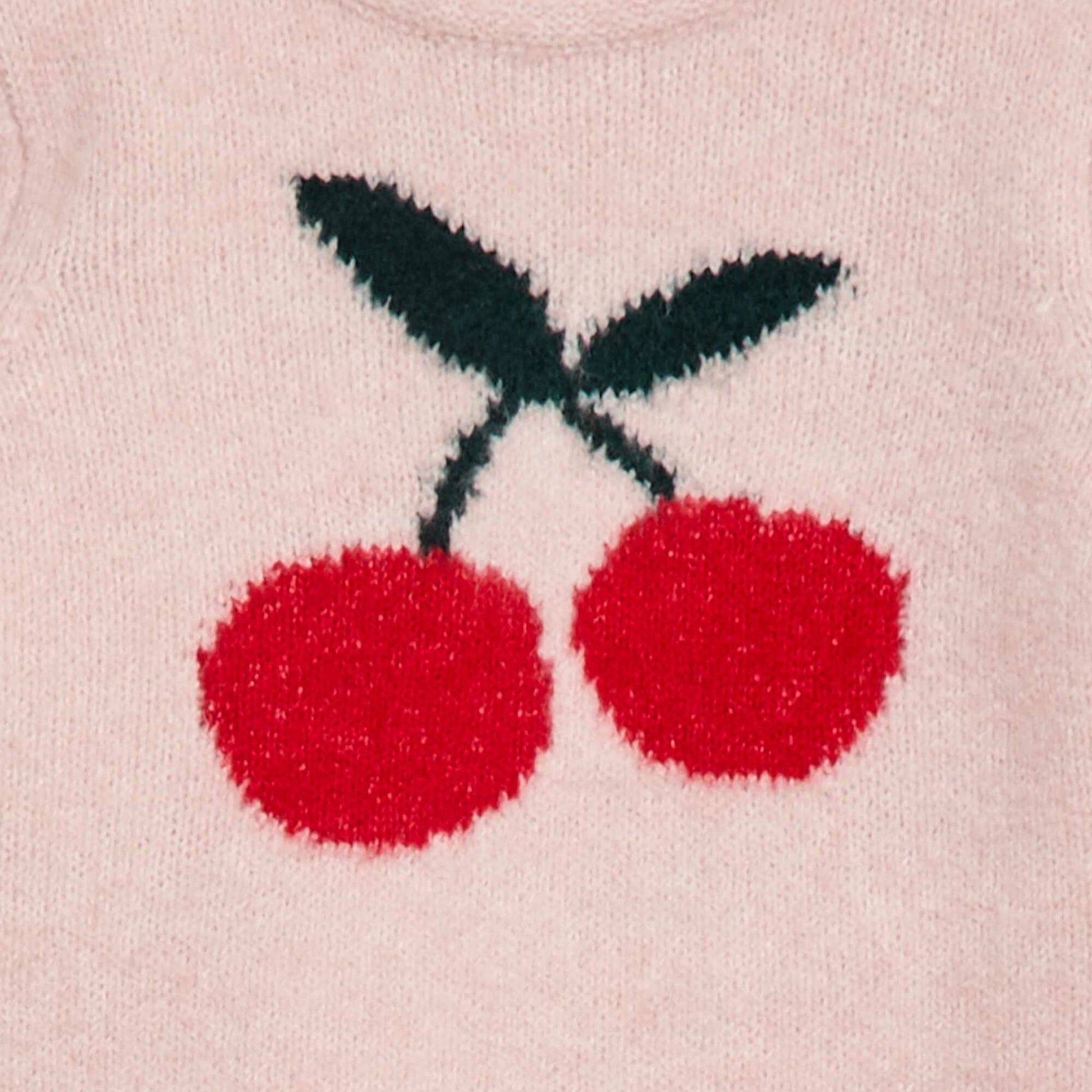 Pull en maille à motif fantaisie ROSE