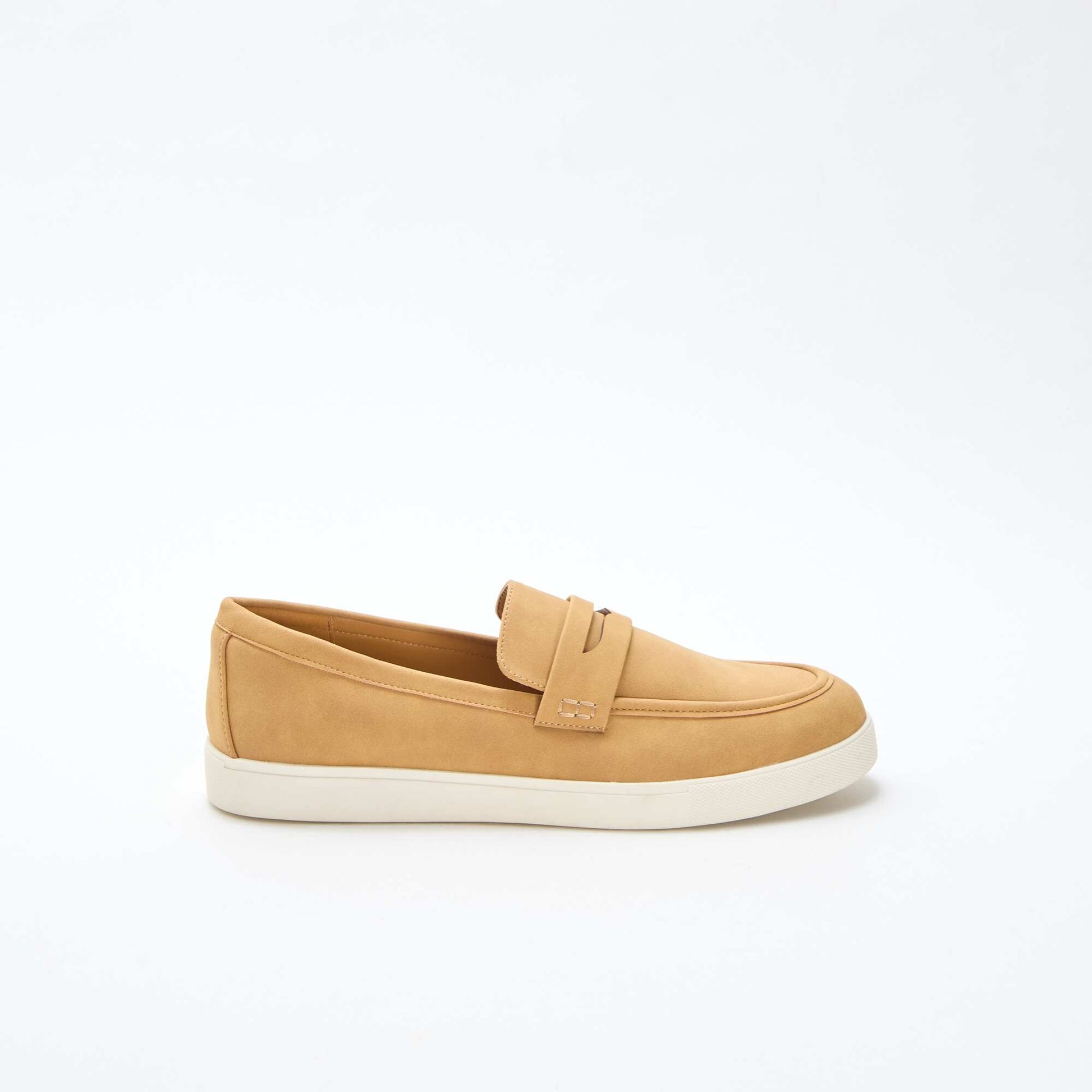 Mocassins en suédine MARRON