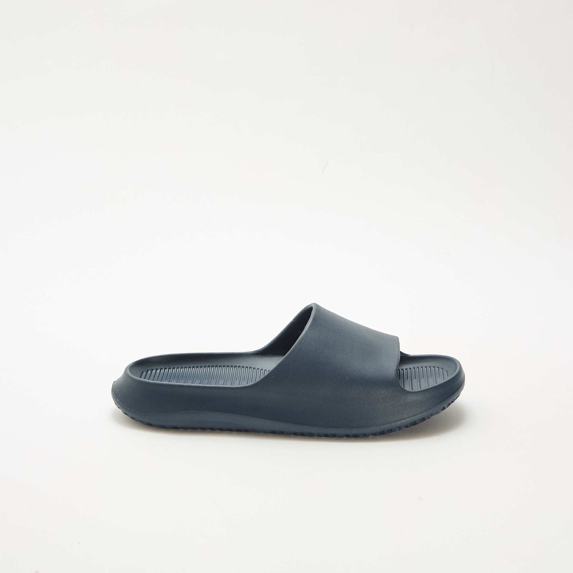 Mules de piscine compensées BLEU