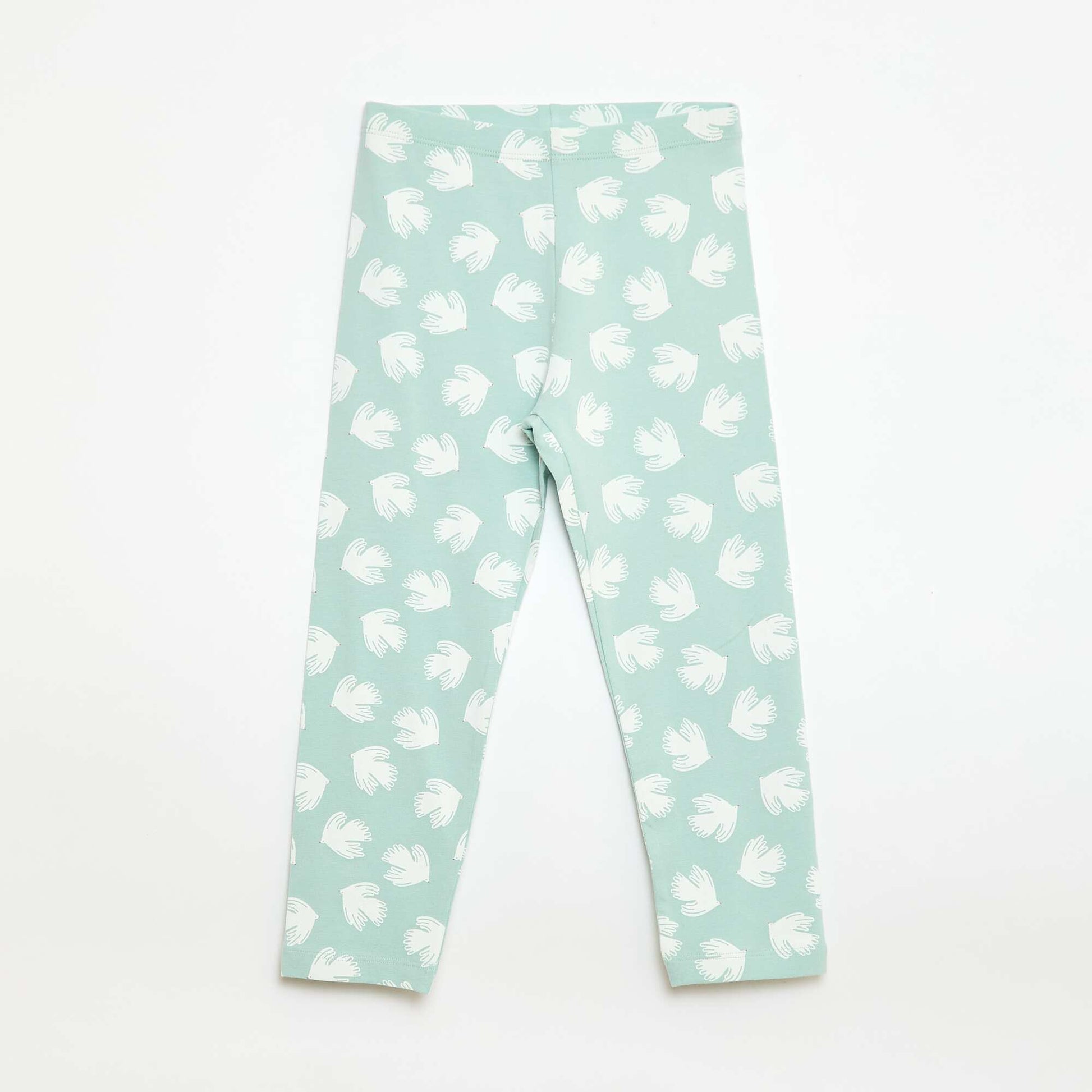 Legging court imprimé BLEU