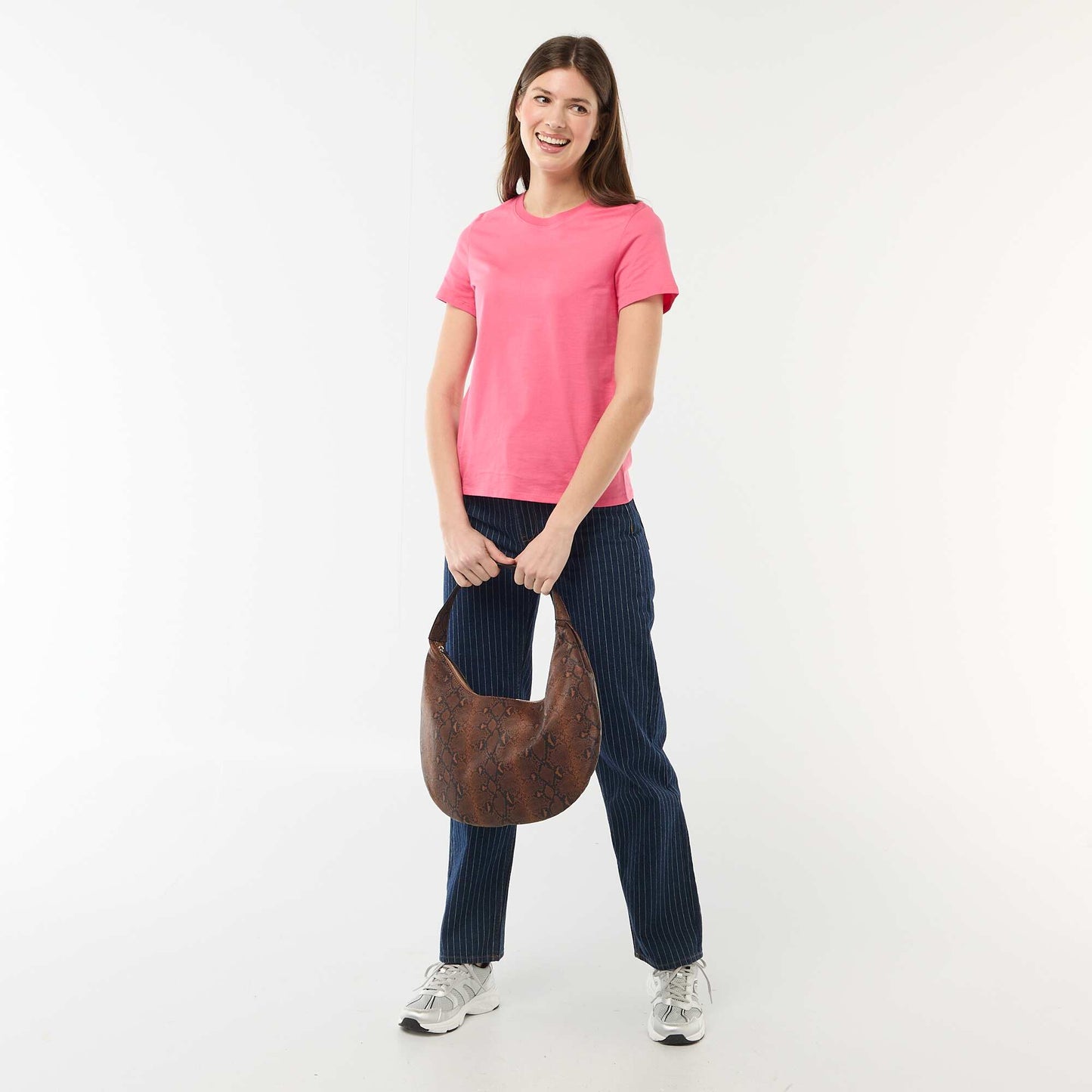Tee-shirt en jersey manches courtes ROSE