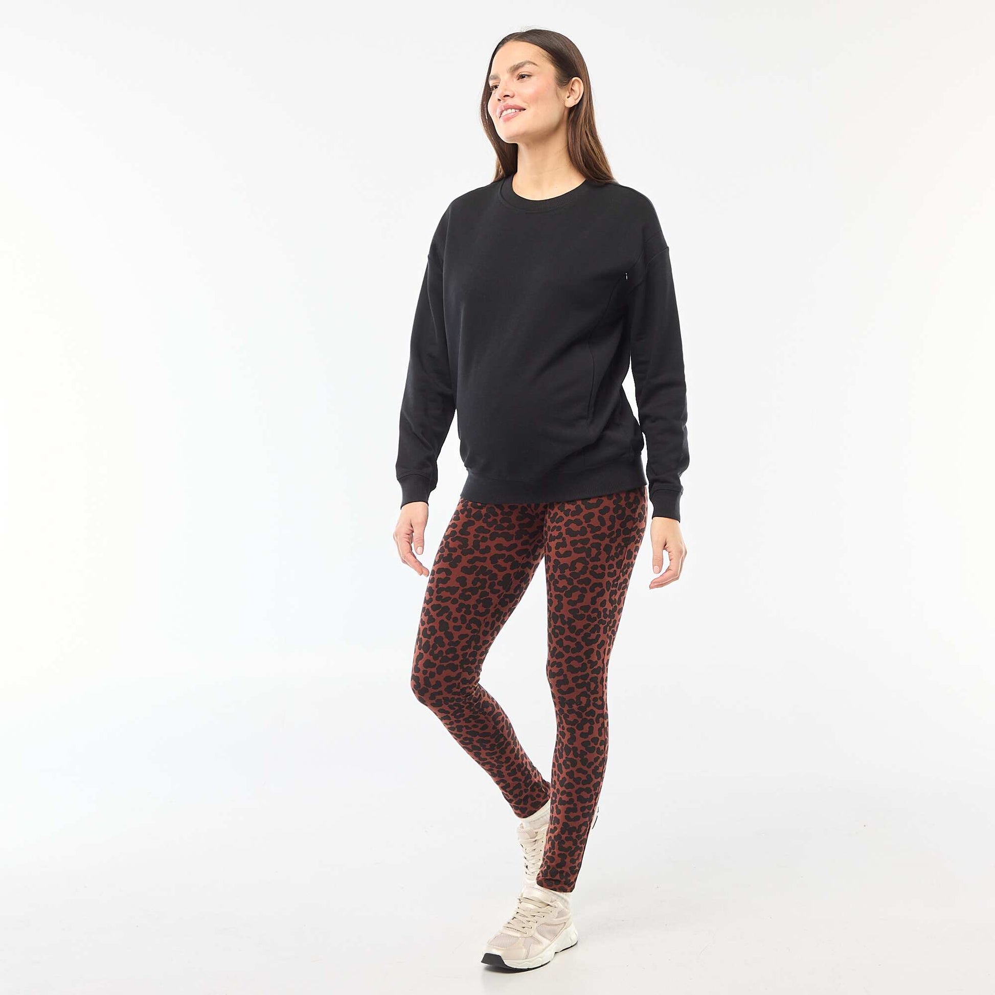 Legging de maternité imprimé LéOPARD