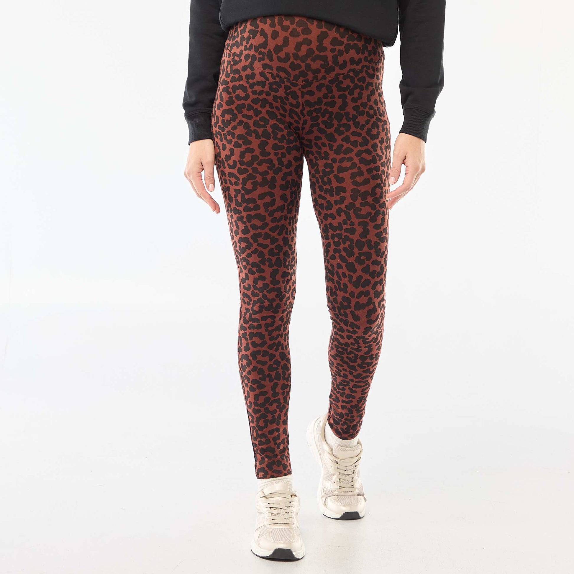Legging de maternité imprimé LéOPARD
