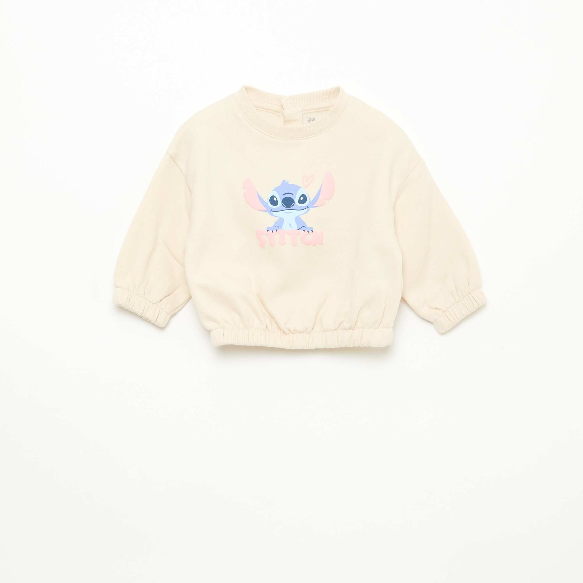 Sweat 'Stitch' 'Disney' BEIGE