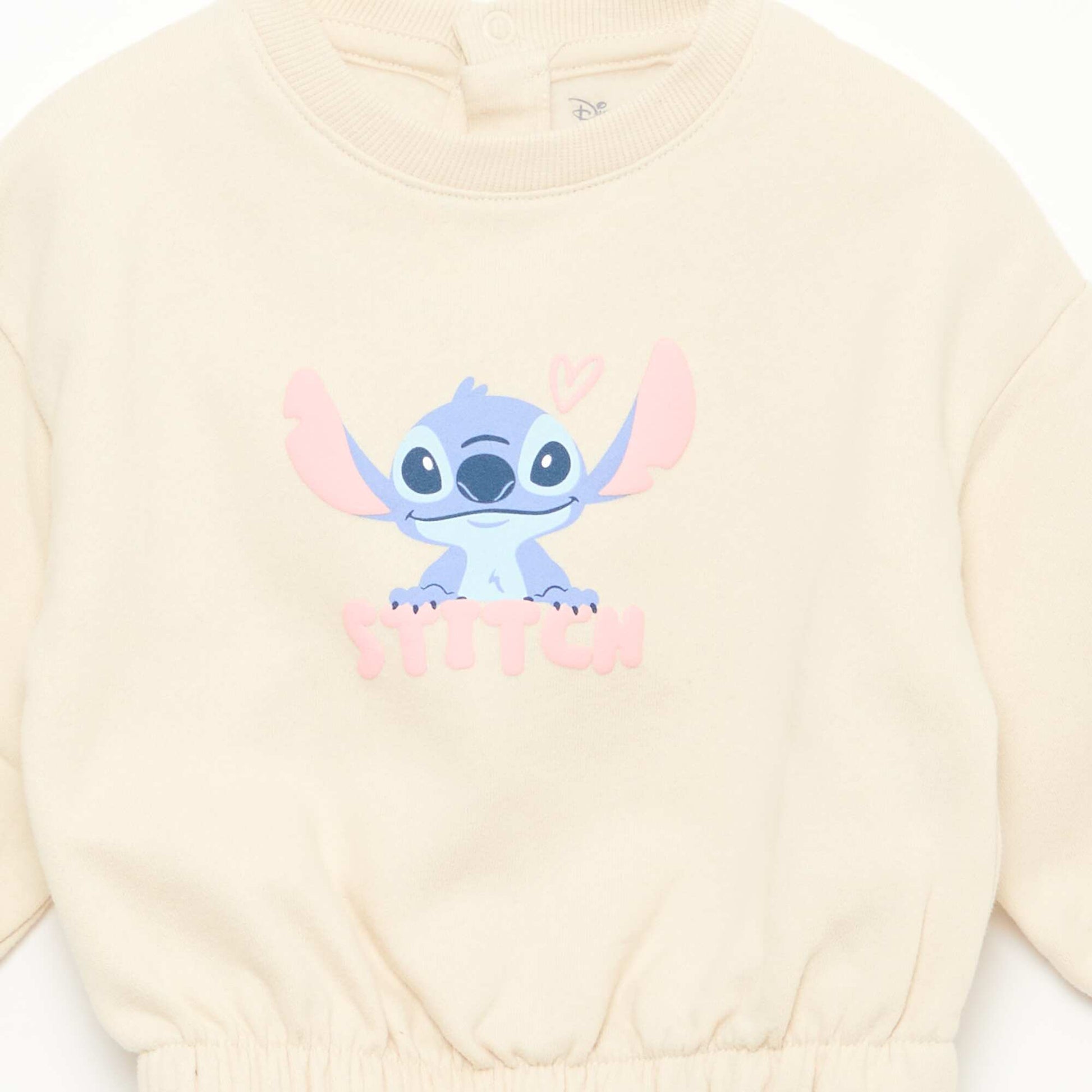 Sweat 'Stitch' 'Disney' BEIGE