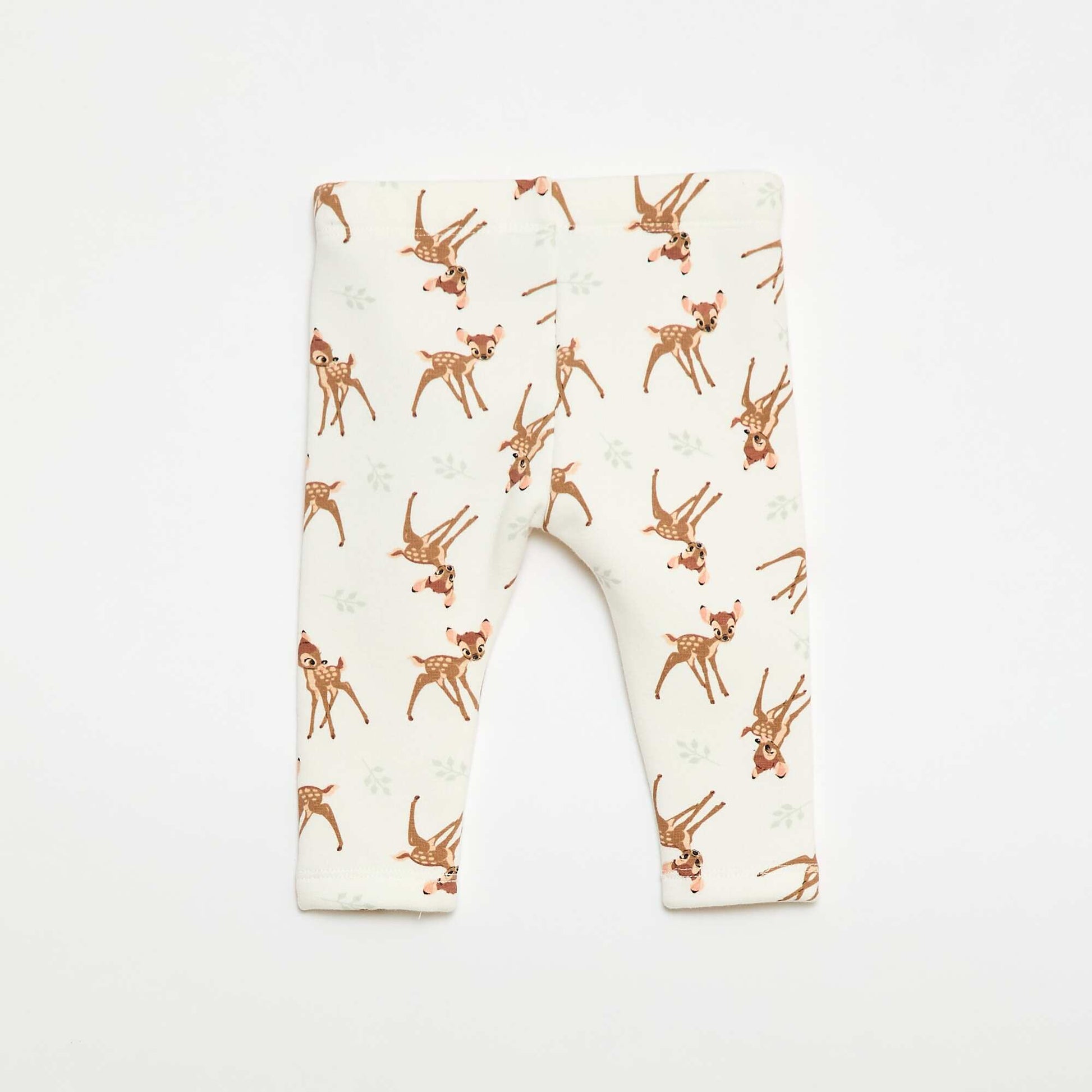 Pantalon en molleton 'Bambi' BLANC