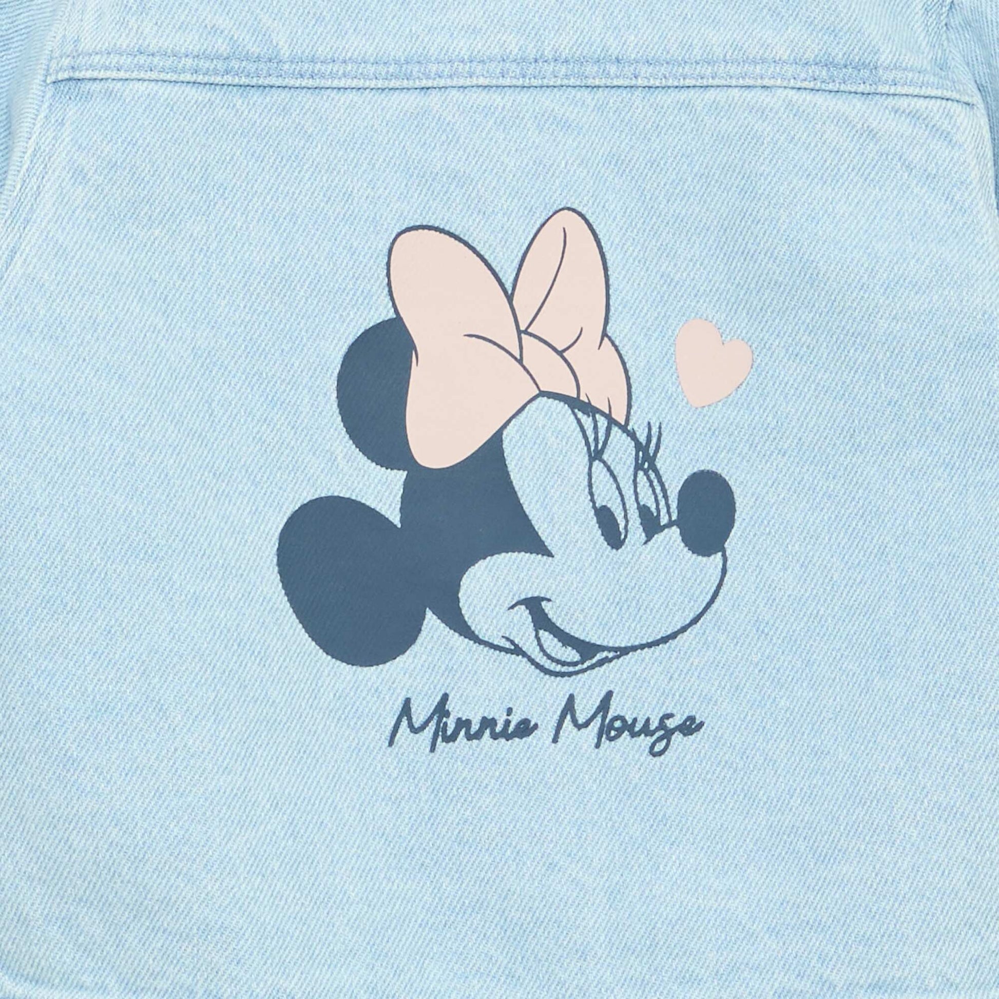 Veste denim imprimé 'Minnie' DENIM