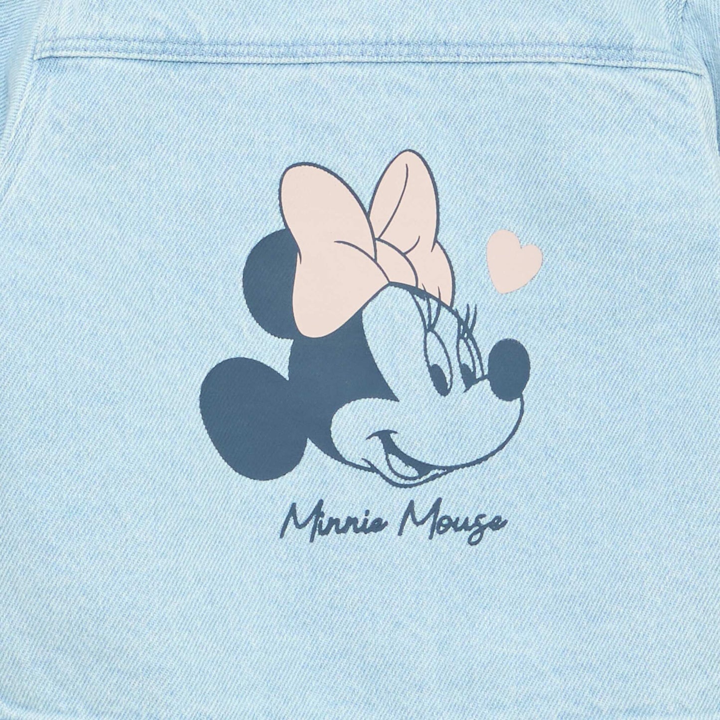 Veste denim imprimé 'Minnie' DENIM