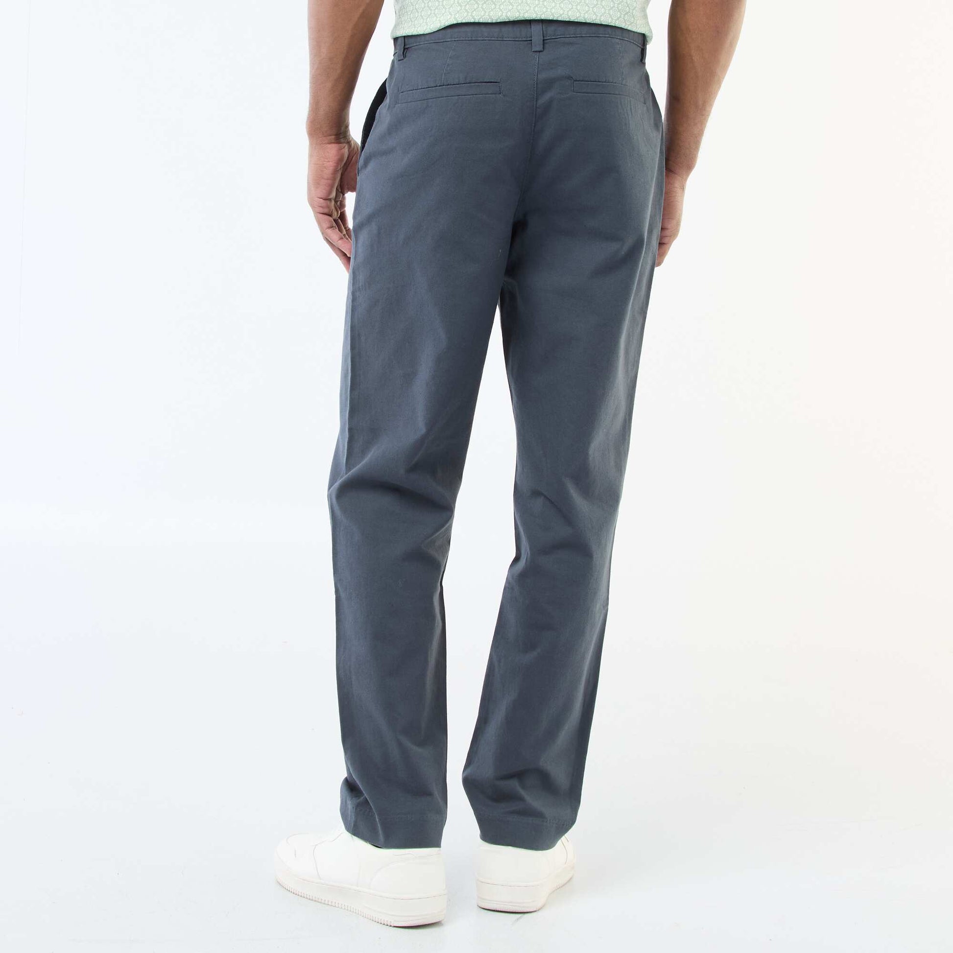 Chino uni taille standard BLEU