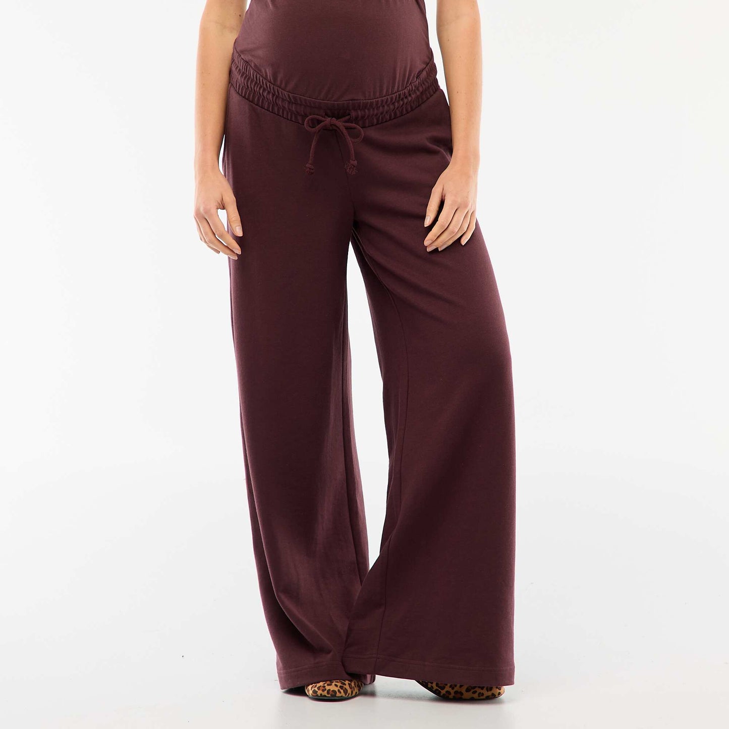 Pantalon de jogging de maternité PRUNE