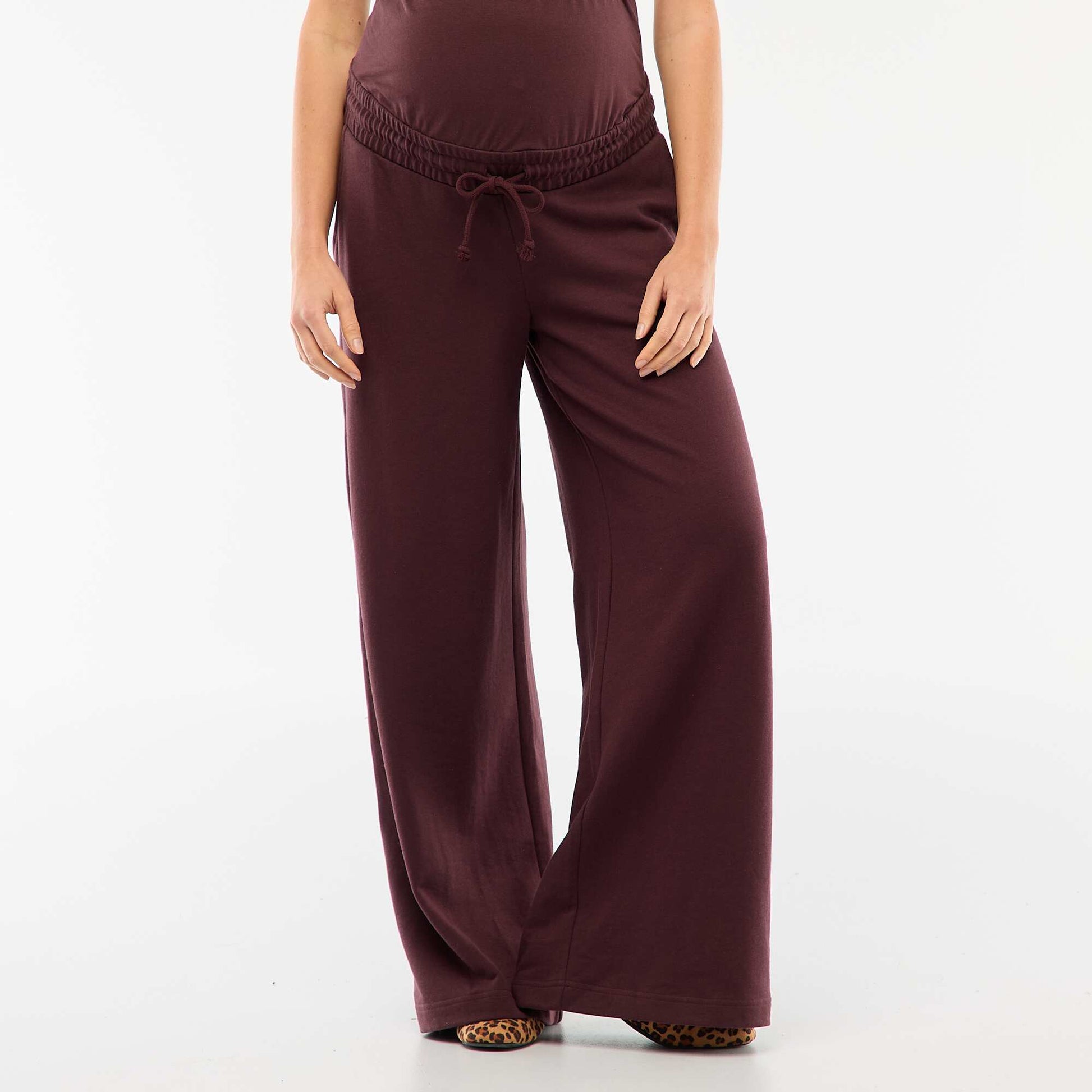 Pantalon de jogging de maternité PRUNE