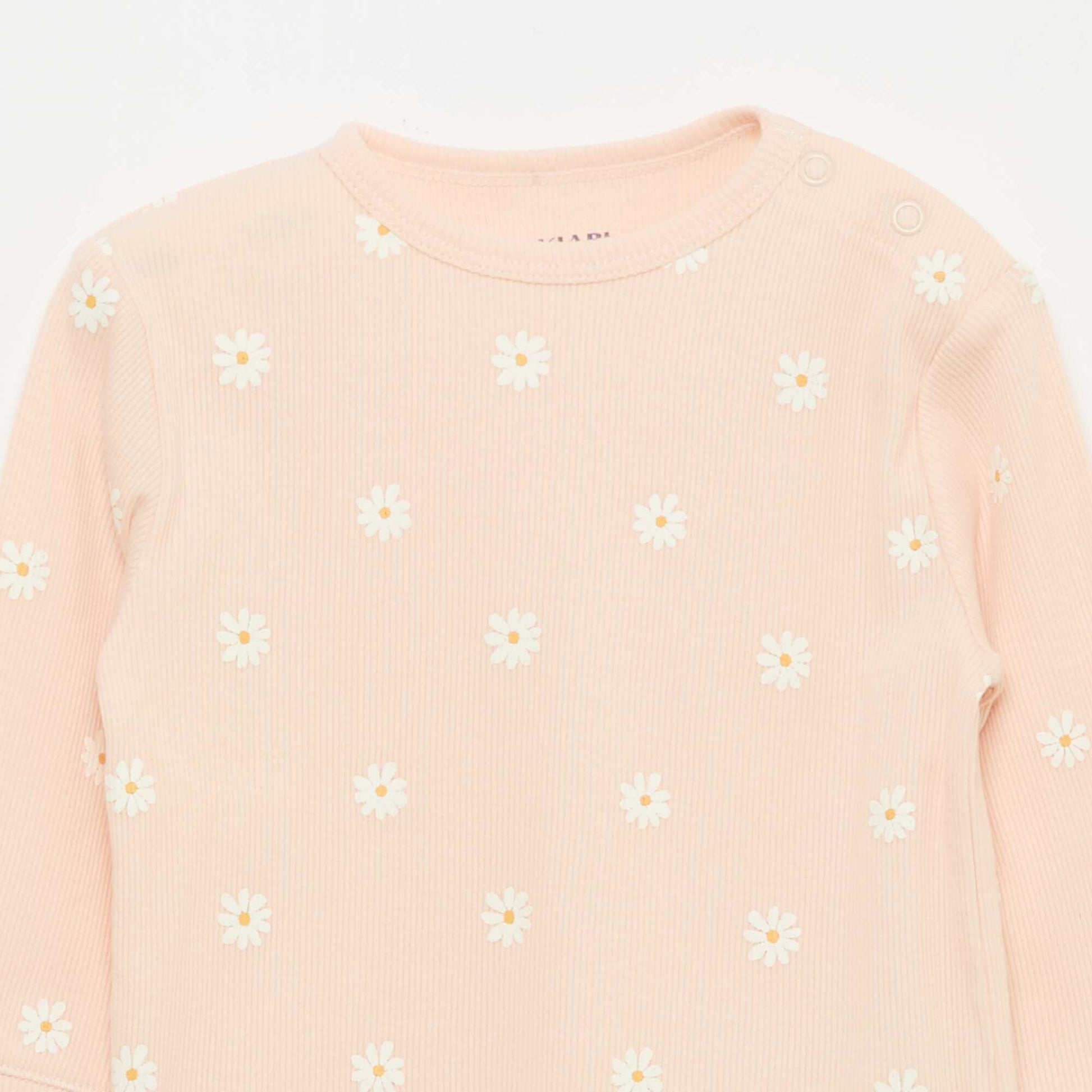 Ensemble pyjama en coton côtelé - 2 pièces ROSE