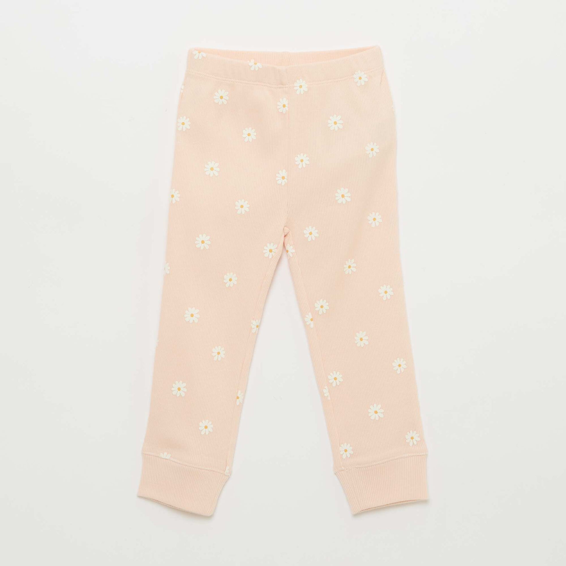Ensemble pyjama en coton côtelé - 2 pièces ROSE