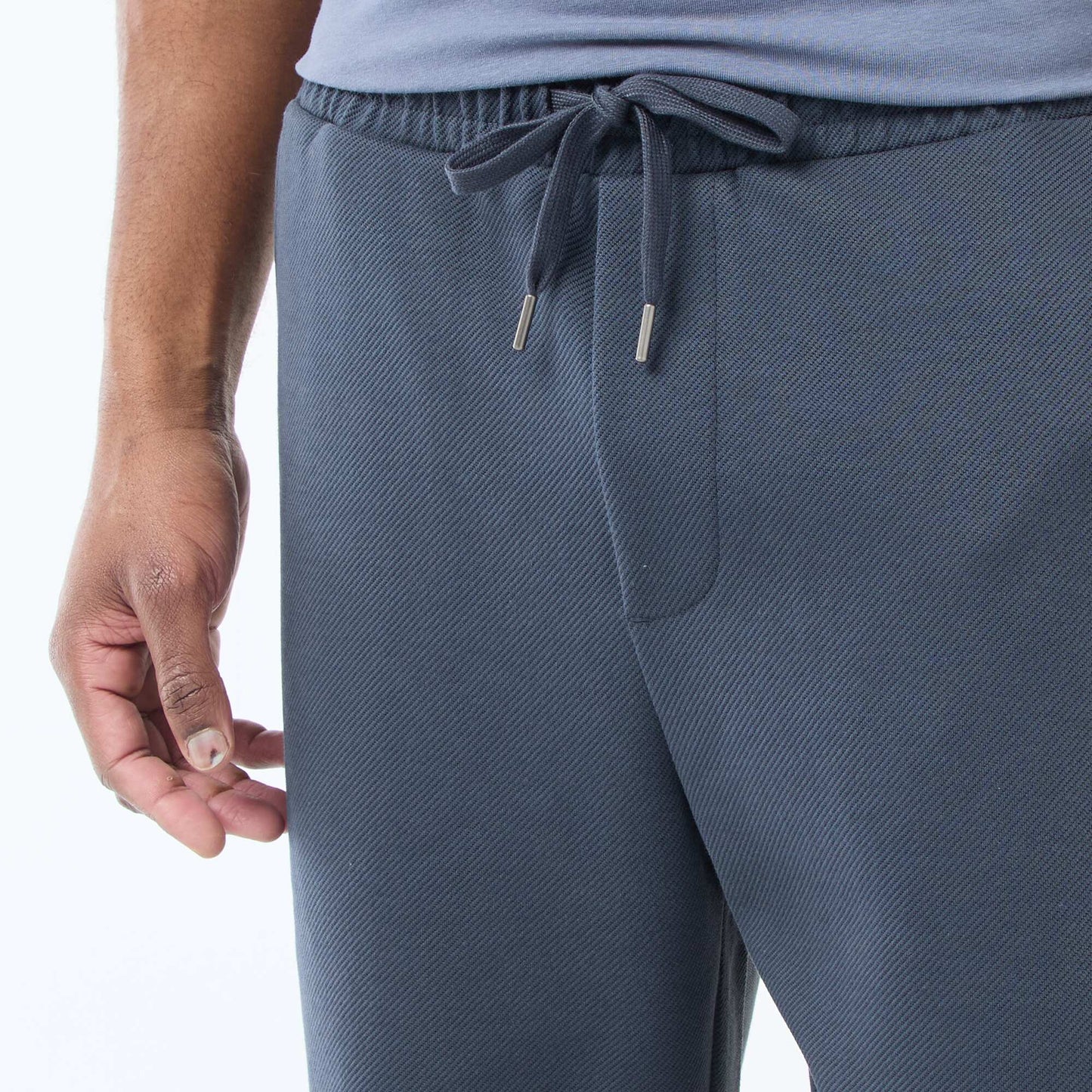 Jogging en maille piquée BLEU