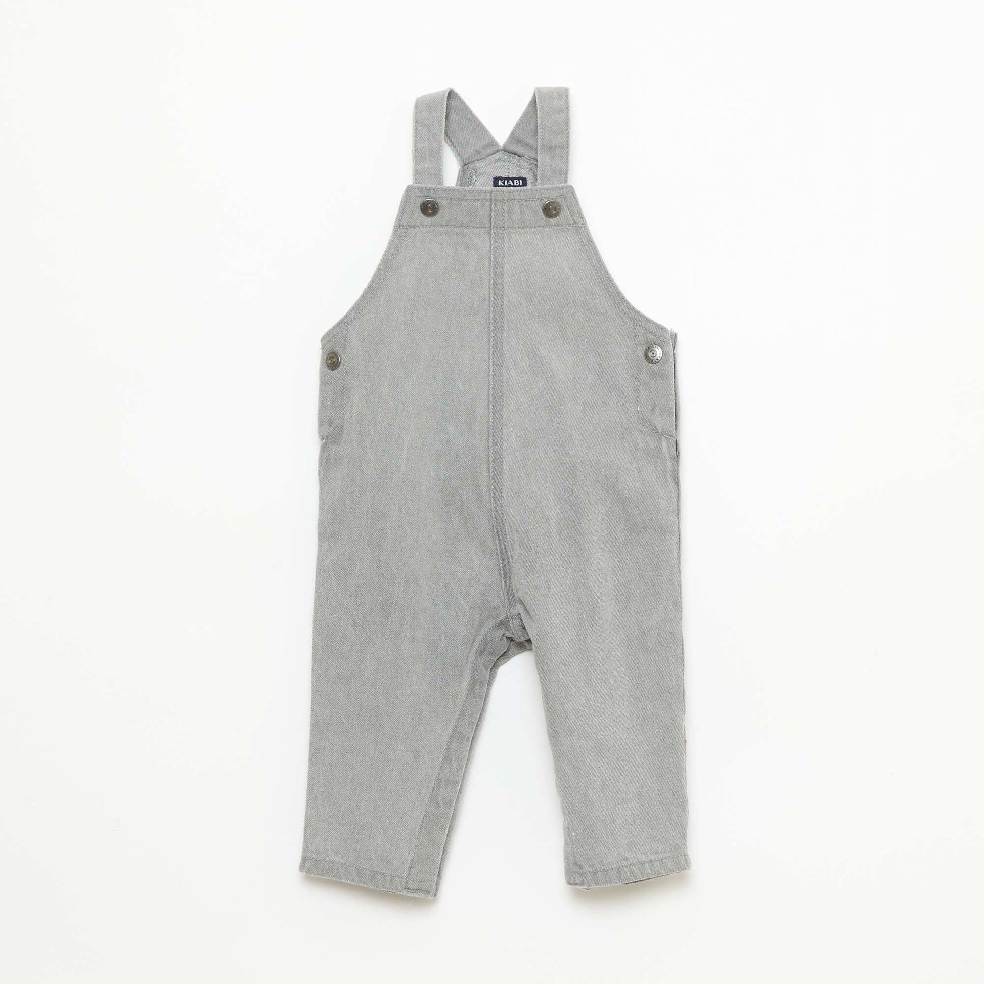 Ensemble t-shirt + salopette - 2 pièces GRIS