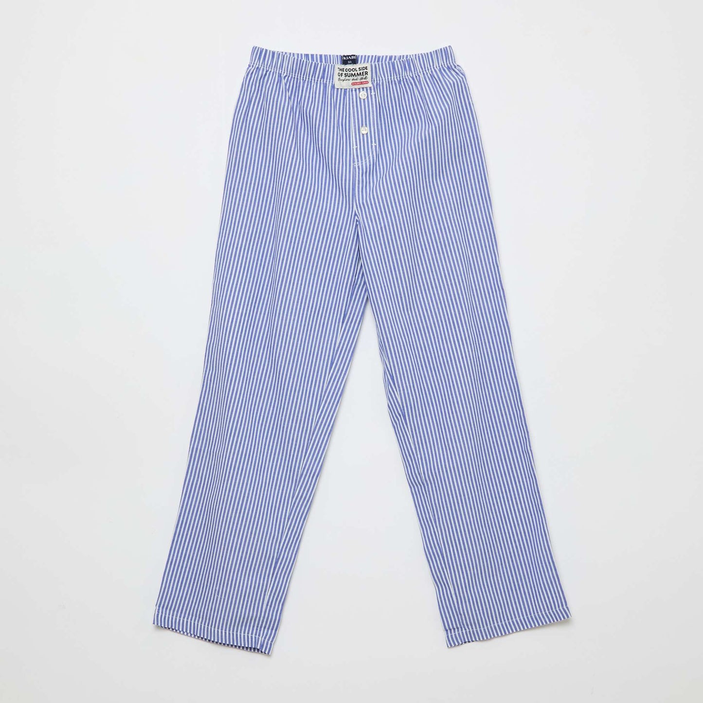 Ensemble pyjama en popeline - 2 pièces BLEU