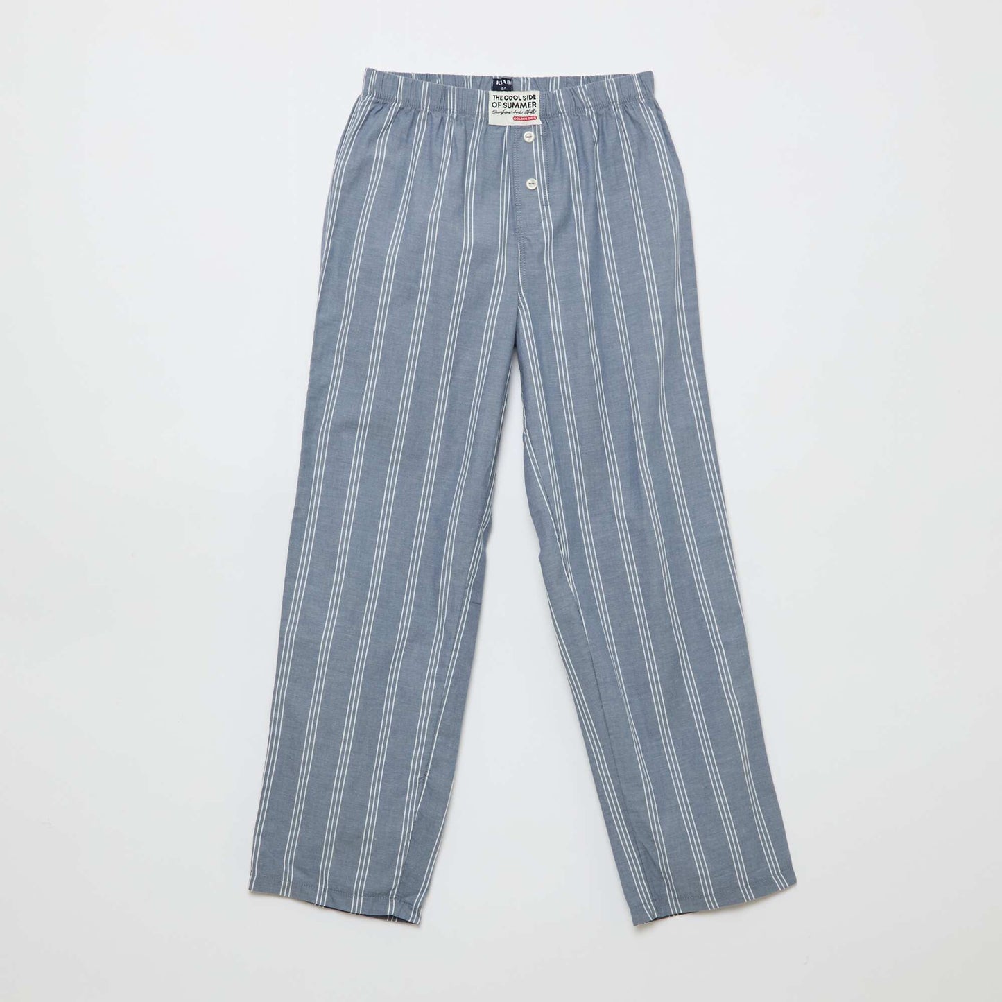 Ensemble pyjama en popeline - 2 pièces BLANC