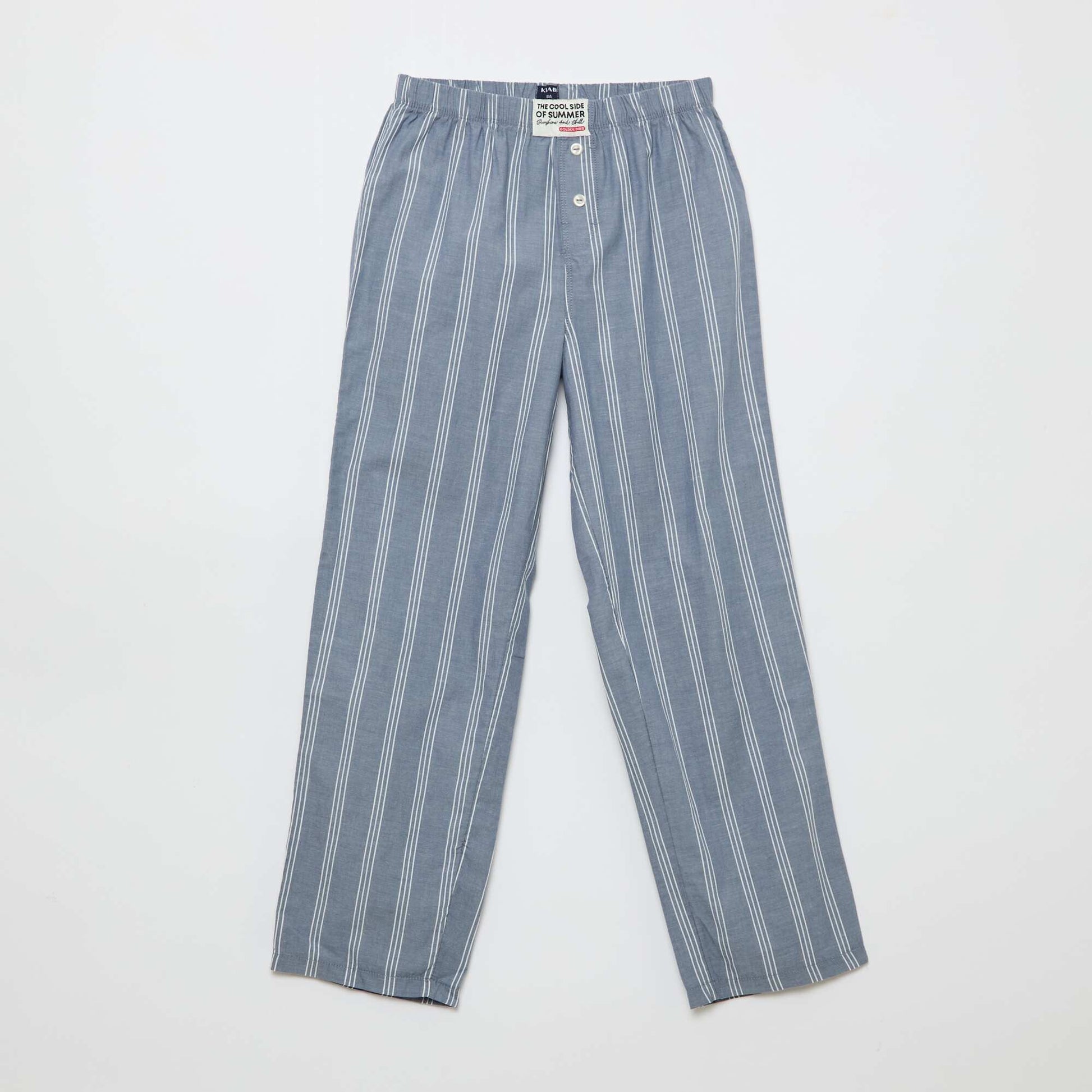 Ensemble pyjama en popeline - 2 pièces BLANC