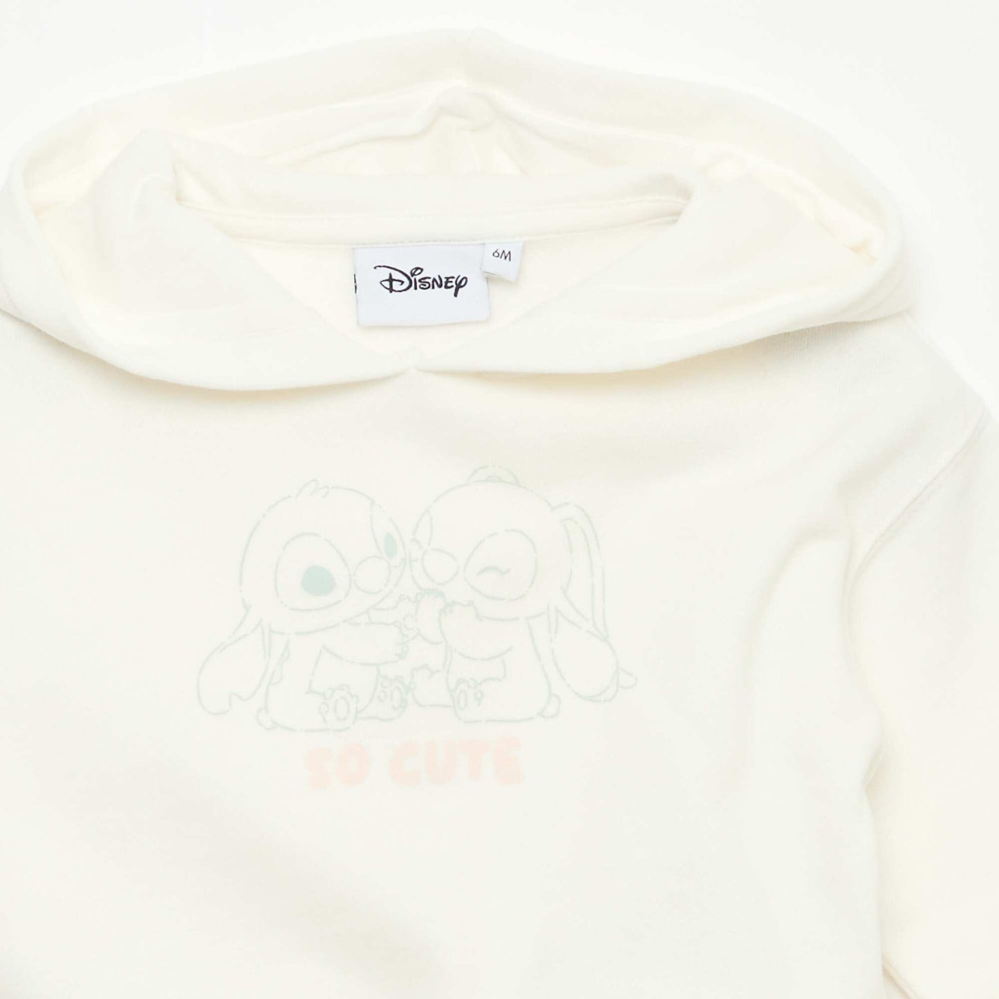 Ensemble sweat à capuche + legging 'Disney' BLANC/BLEU