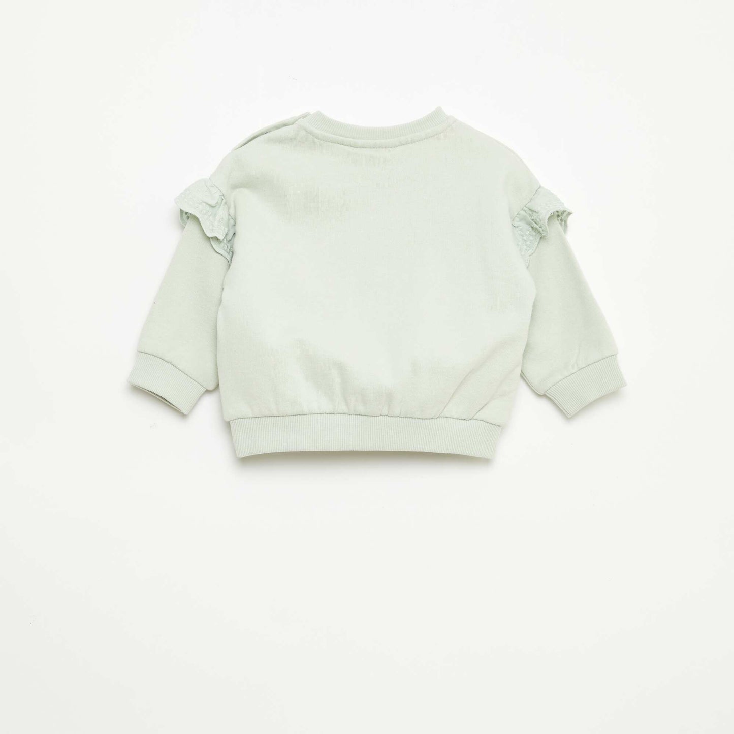 Sweat 'Minnie' 'Disney' avec volants aux emmanchures VERT